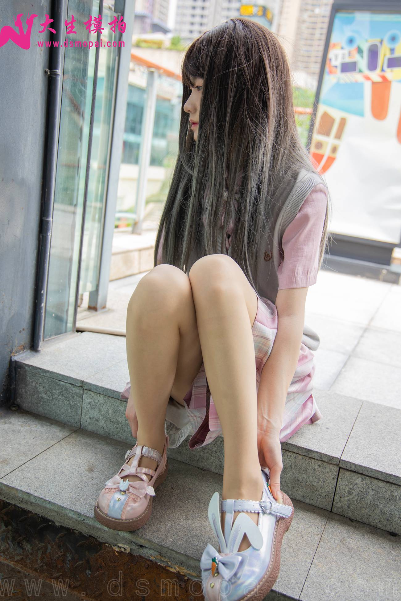 图片[16]-大生模拍 NO.235 范范 JK双丝[72P] – 速更版-美库