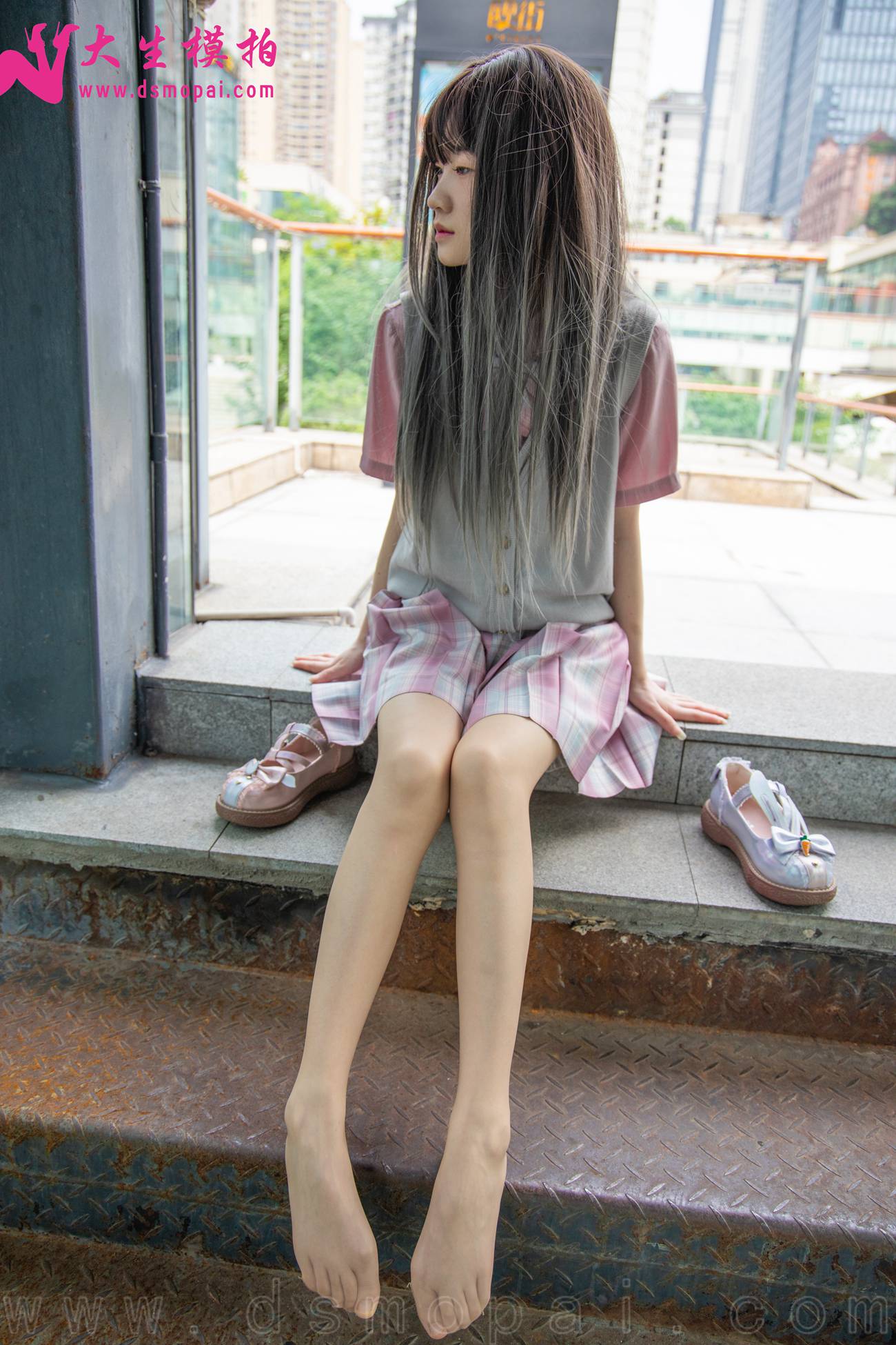 图片[20]-大生模拍 NO.235 范范 JK双丝[72P] – 速更版-美库