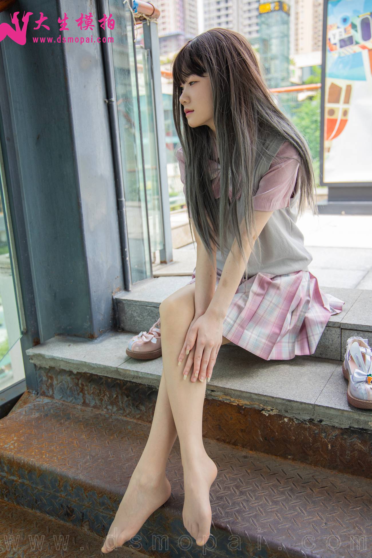 图片[27]-大生模拍 NO.235 范范 JK双丝[72P] – 速更版-美库