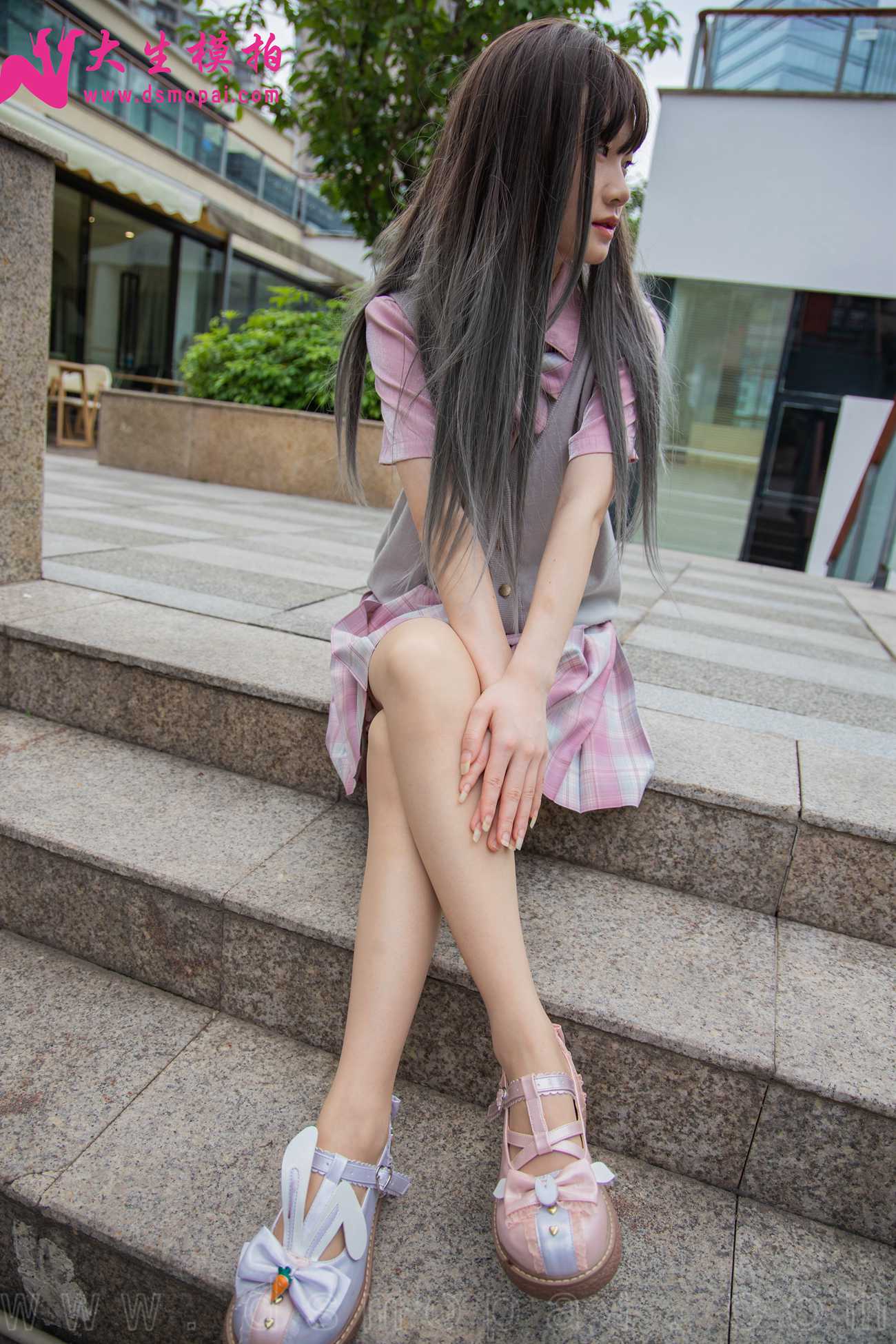 图片[71]-大生模拍 NO.235 范范 JK双丝[72P] – 速更版-美库