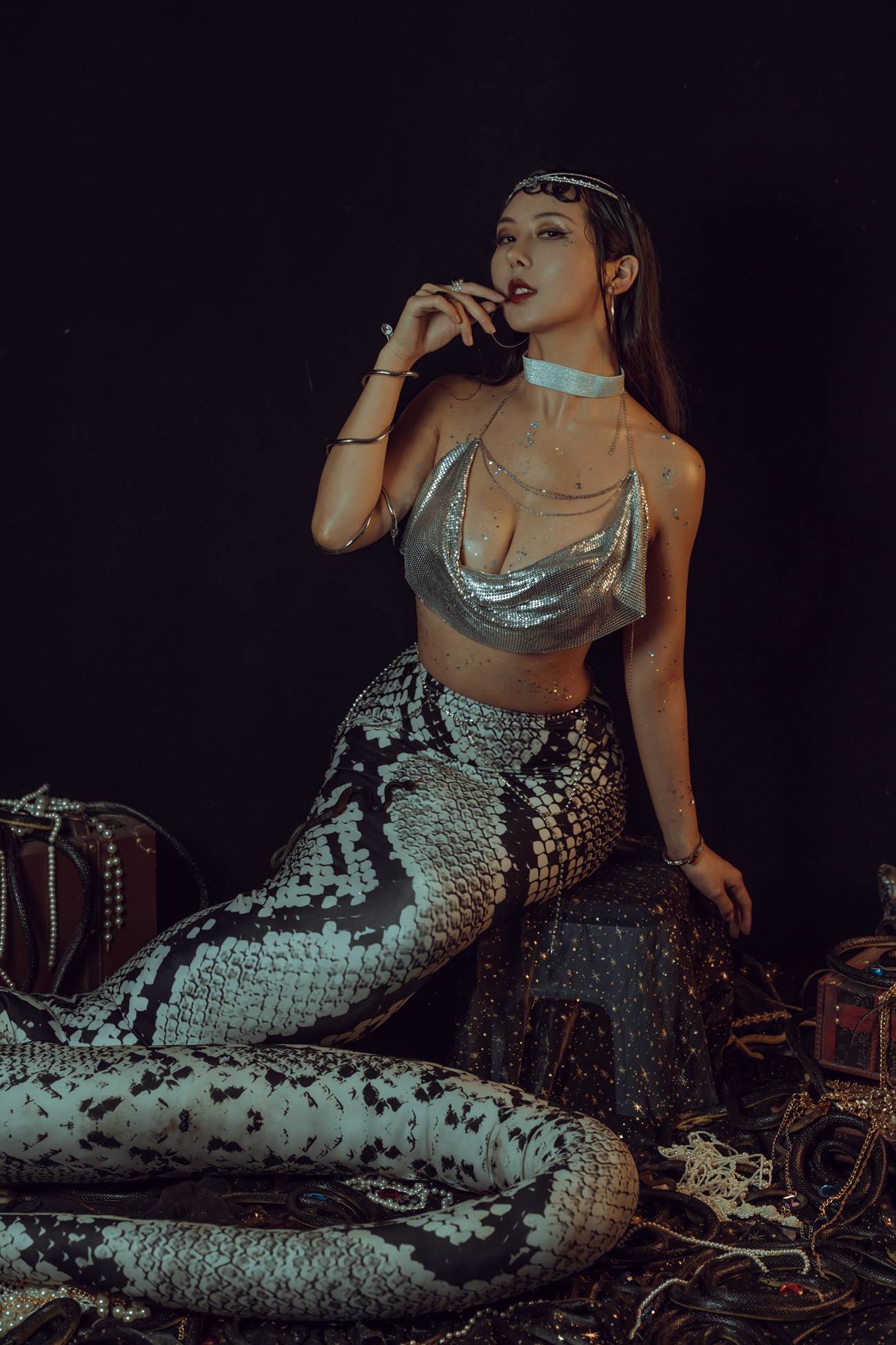 图片[14]-云溪溪 – 奶桃蛇姬[40P] – 速更版-美库