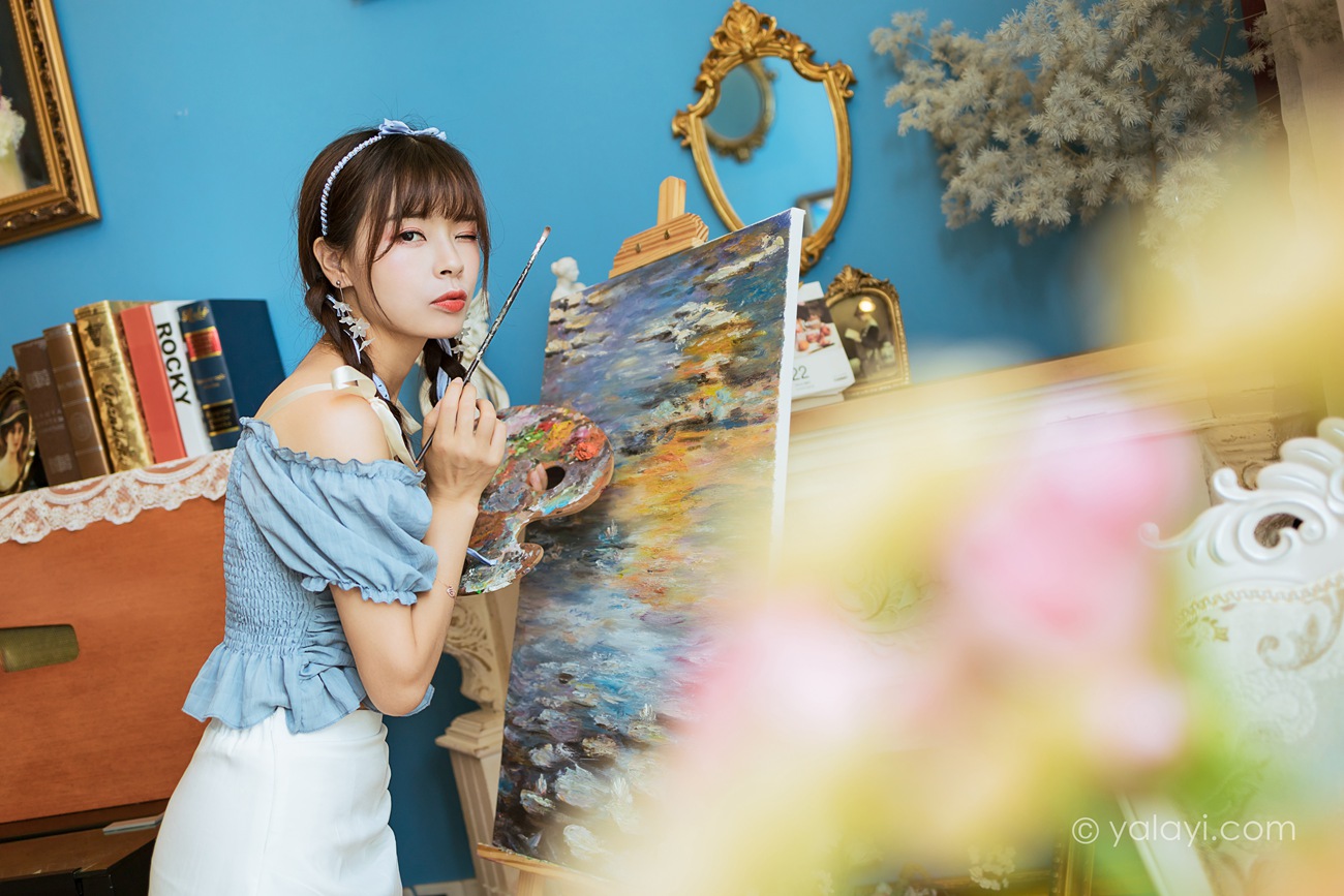 图片[10]-[YALAYI雅拉伊] 2021.10.09 No.848 灵魂画师 程小蝶 [41P] – 速更版-美库