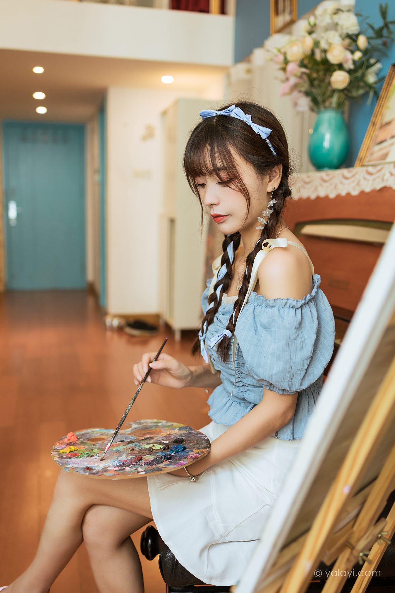 图片[12]-[YALAYI雅拉伊] 2021.10.09 No.848 灵魂画师 程小蝶 [41P] – 速更版-美库