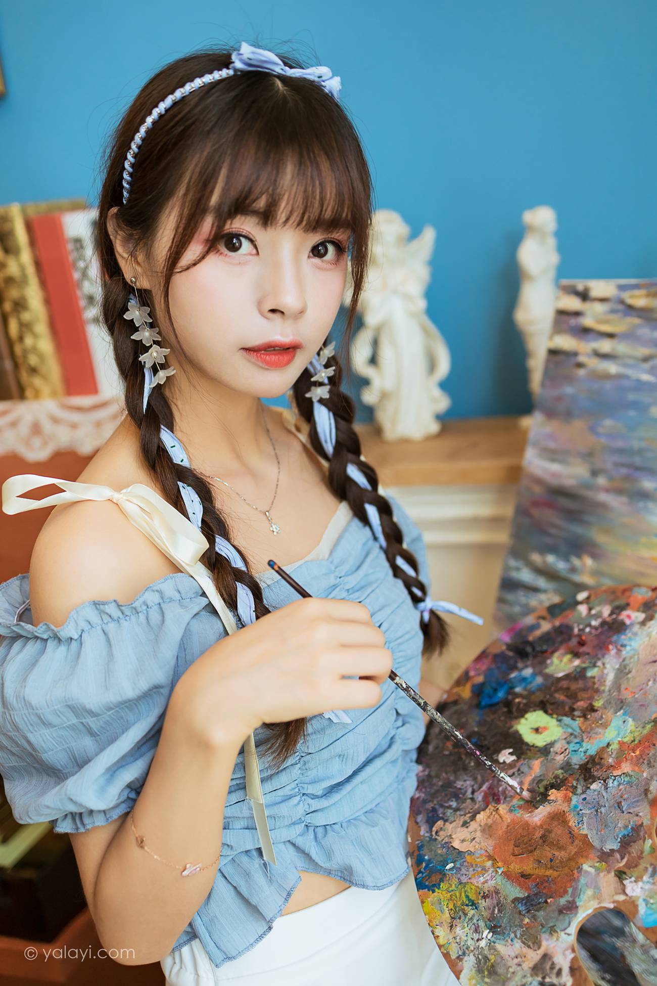 图片[13]-[YALAYI雅拉伊] 2021.10.09 No.848 灵魂画师 程小蝶 [41P] – 速更版-美库