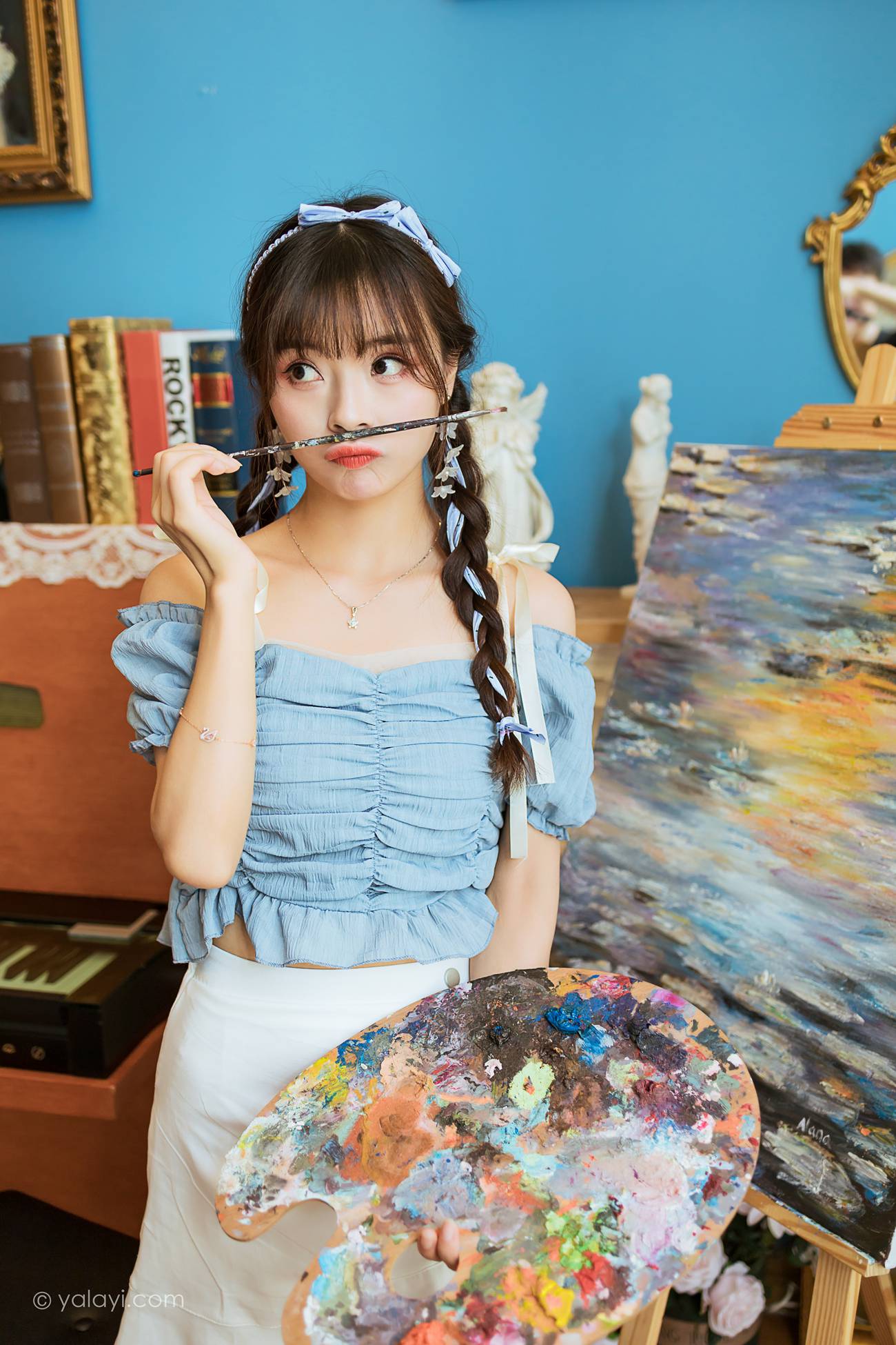 图片[17]-[YALAYI雅拉伊] 2021.10.09 No.848 灵魂画师 程小蝶 [41P] – 速更版-美库