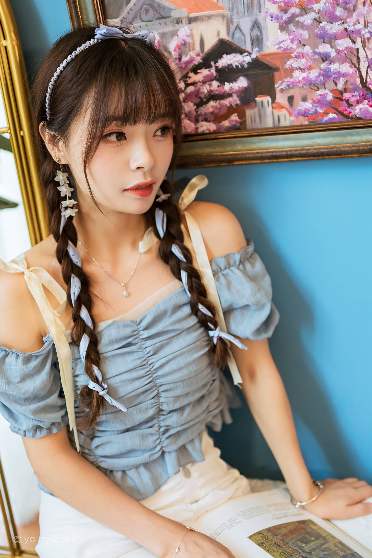 图片[32]-[YALAYI雅拉伊] 2021.10.09 No.848 灵魂画师 程小蝶 [41P] – 速更版-美库