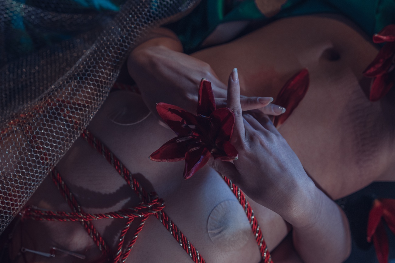 图片[8]-云溪溪 – 花与绳 [58P] – 速更版-美库