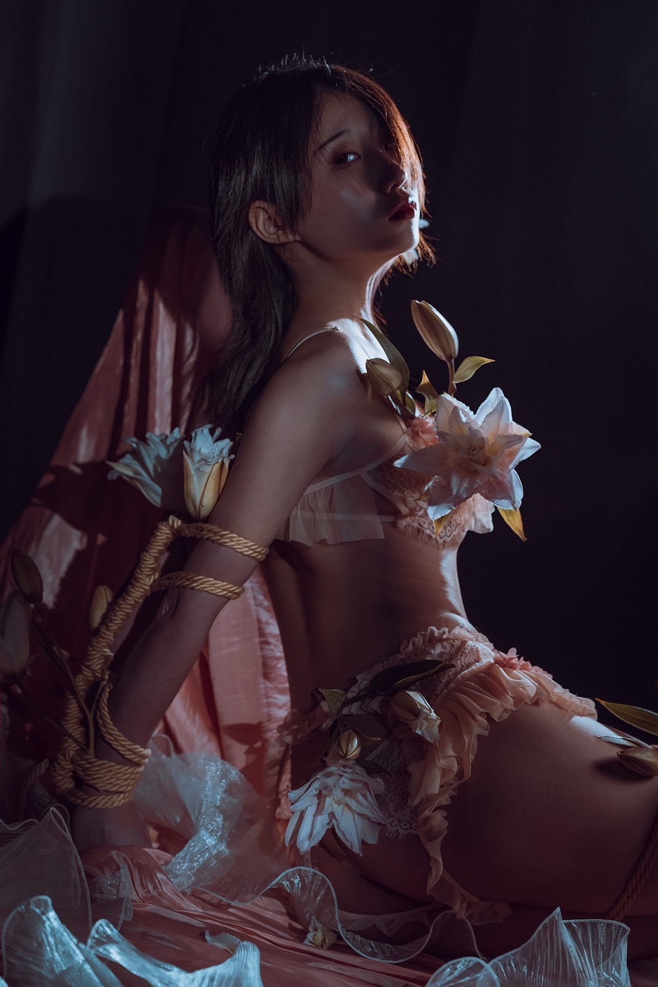 图片[45]-云溪溪 – 花与绳 [58P] – 速更版-美库