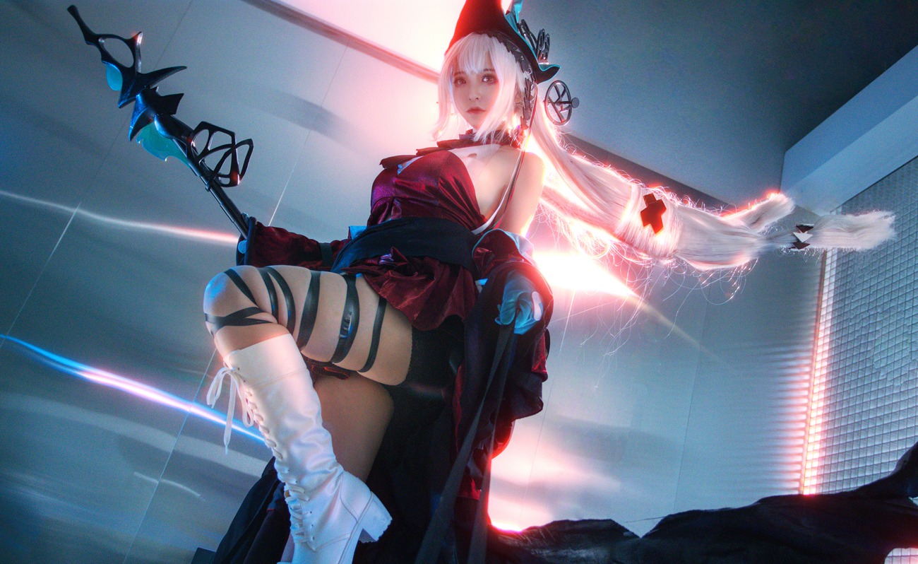 图片[16]-疯猫ss – 浊心斯卡蒂 [18P] – 速更版-美库