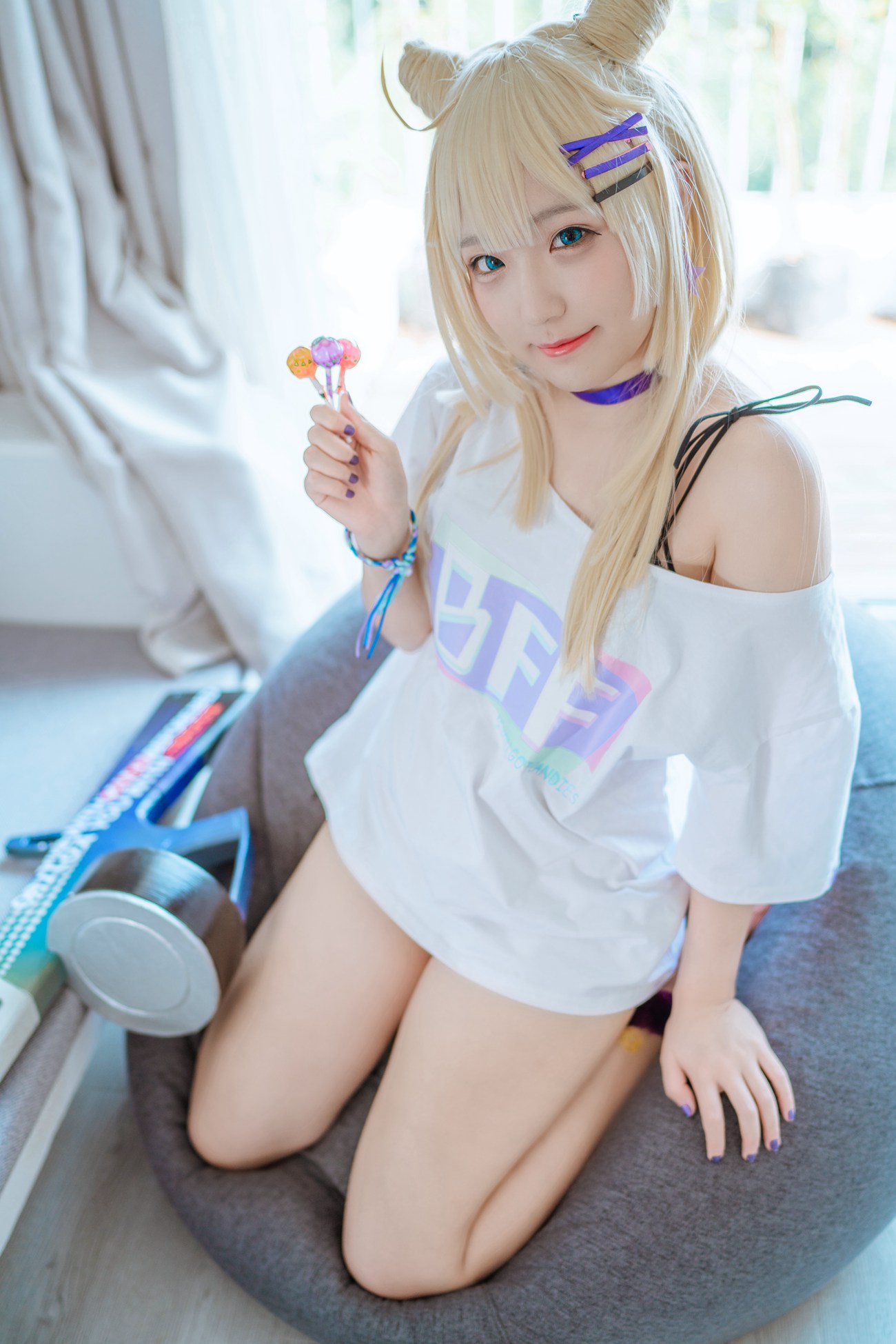 图片[11]-Mime弥美 – 少女前线 AA-12 无烟棒棒糖[27P] – 速更版-美库