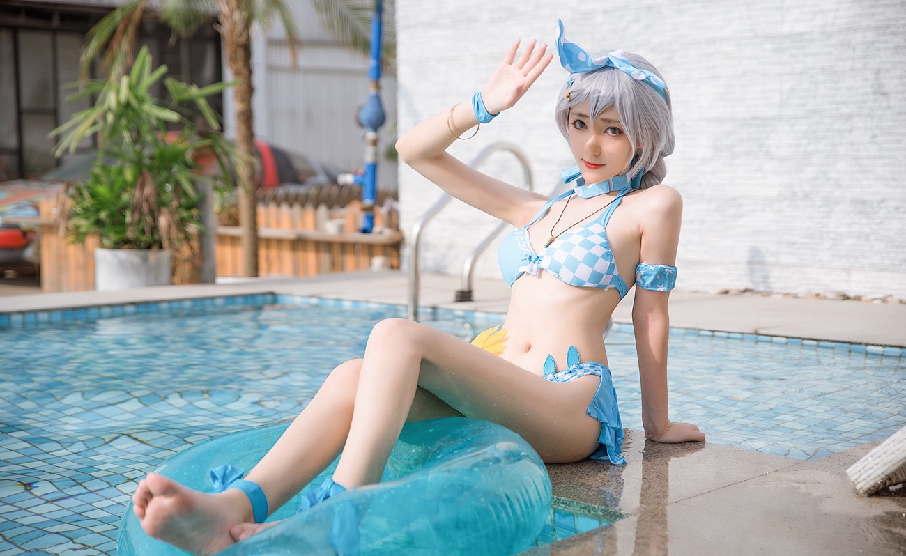 图片[15]-南桃Momoko – 琪亚娜泳装[15P] – 速更版-美库