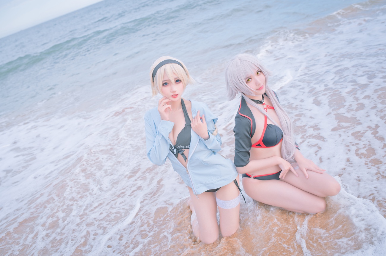 图片[20]-周叽是可爱兔兔 – 杰克和贞德 [21P] – 速更版-美库