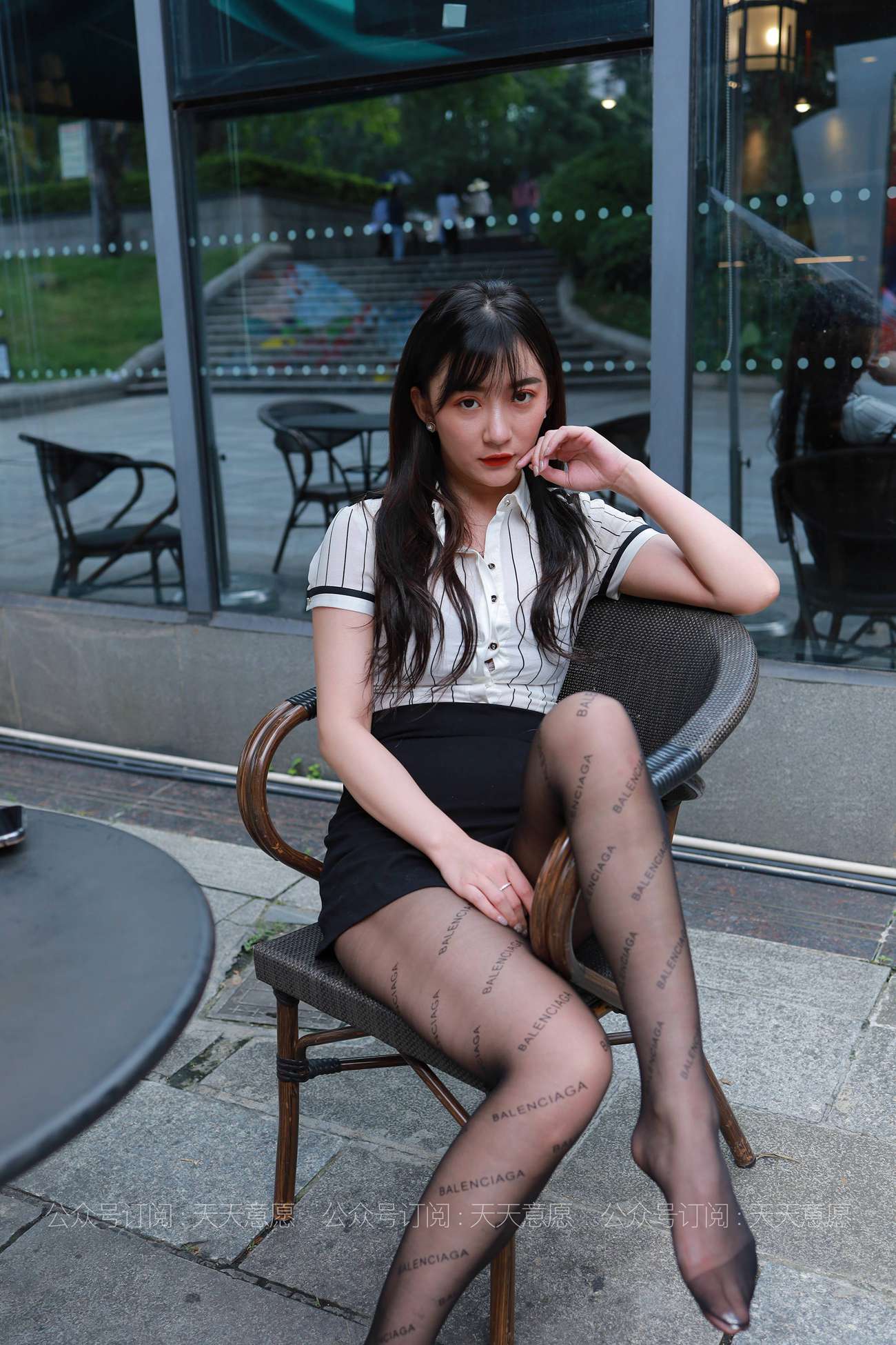 图片[18]-[IESS异思趣向] 2021.06.18 丝享家 836：秋秋《字母嘿丝》[88P] – 速更版-美库