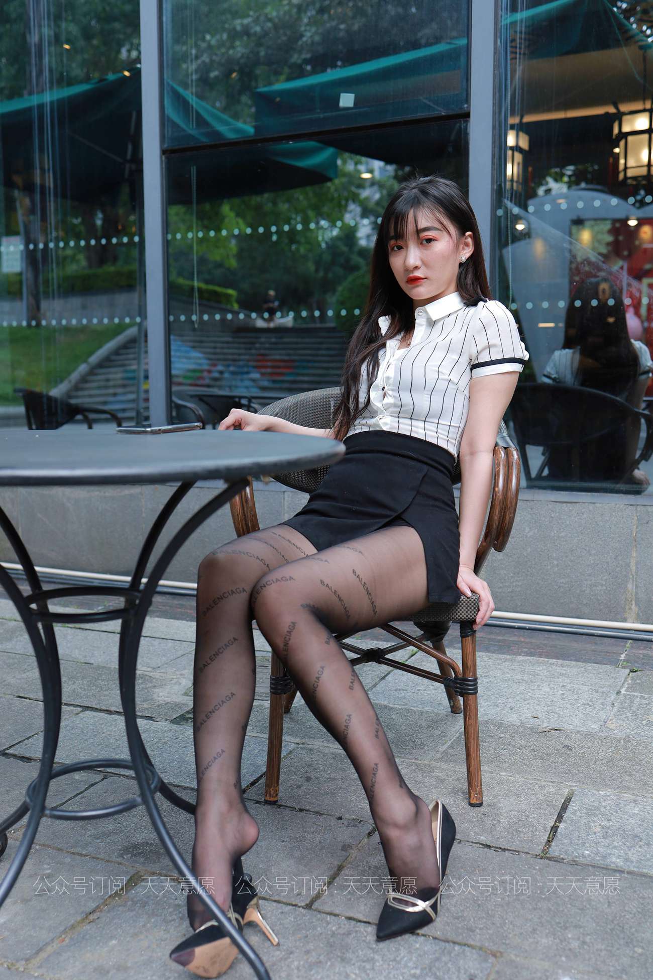 图片[86]-[IESS异思趣向] 2021.06.18 丝享家 836：秋秋《字母嘿丝》[88P] – 速更版-美库