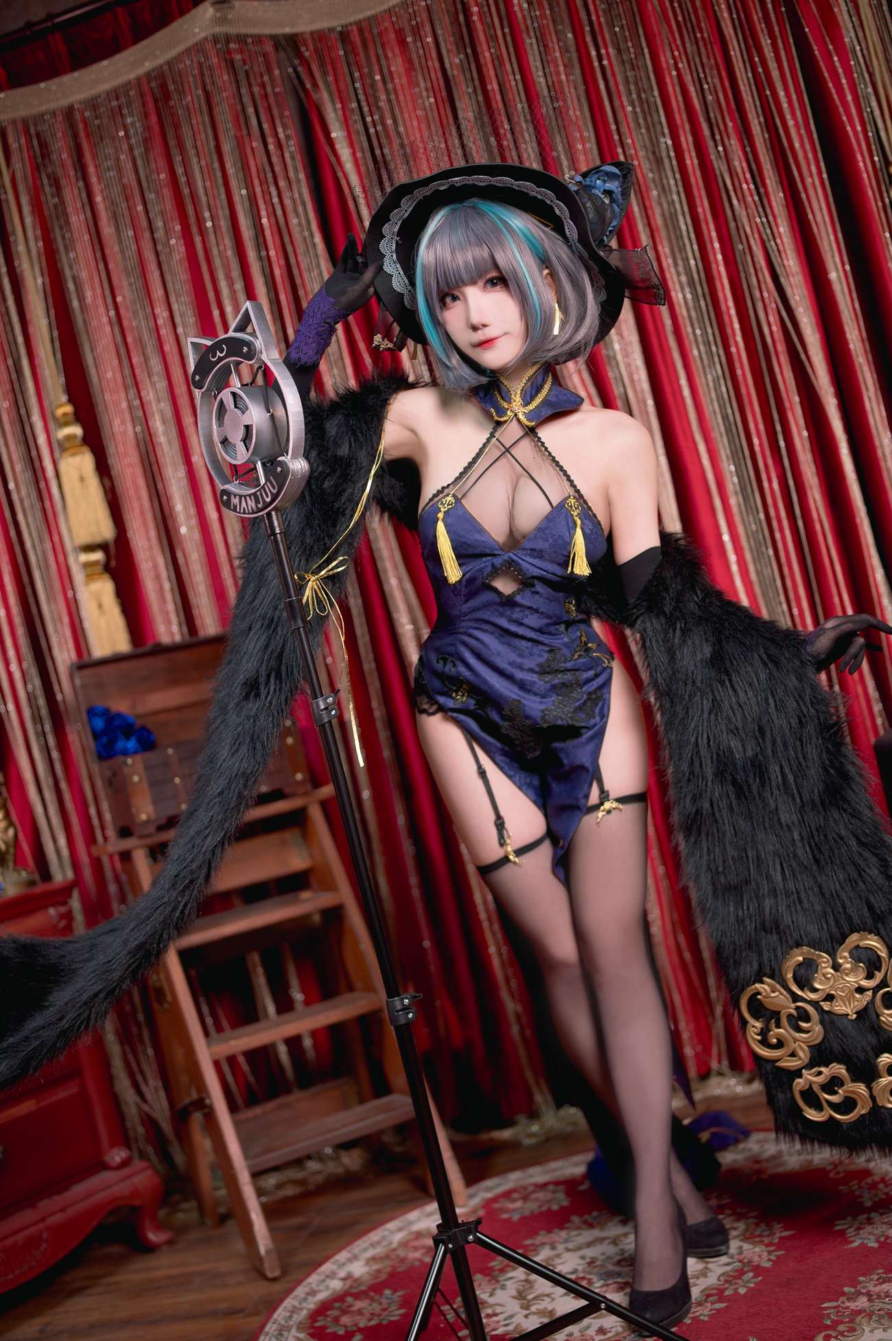 图片[13]-卜呦Mikon – 柴郡音乐绚烂[15P] – 速更版-美库