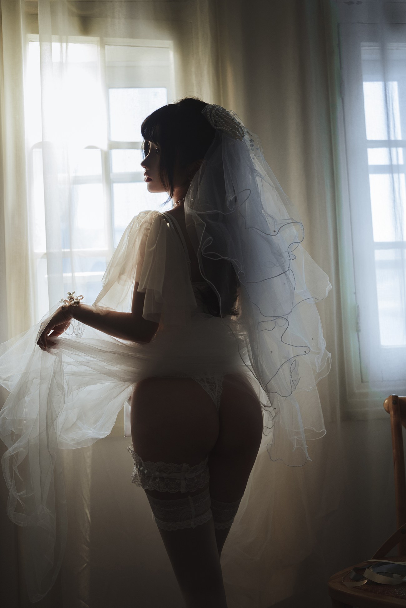 图片[8]-rioko凉凉子 – 透明婚纱[21P] – 速更版-美库