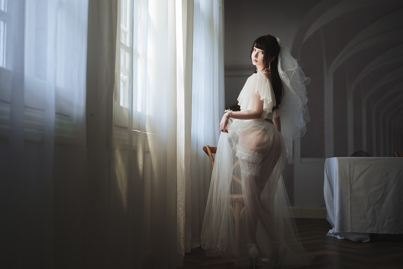 图片[9]-rioko凉凉子 – 透明婚纱[21P] – 速更版-美库