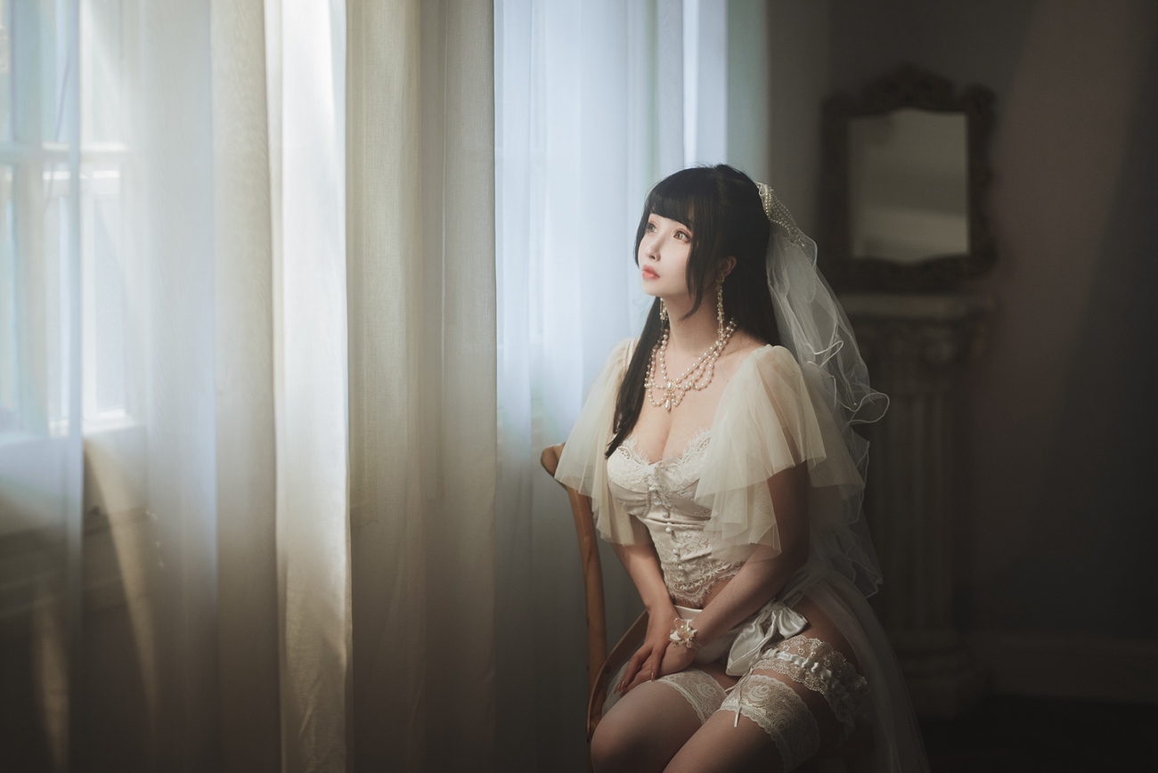 图片[13]-rioko凉凉子 – 透明婚纱[21P] – 速更版-美库