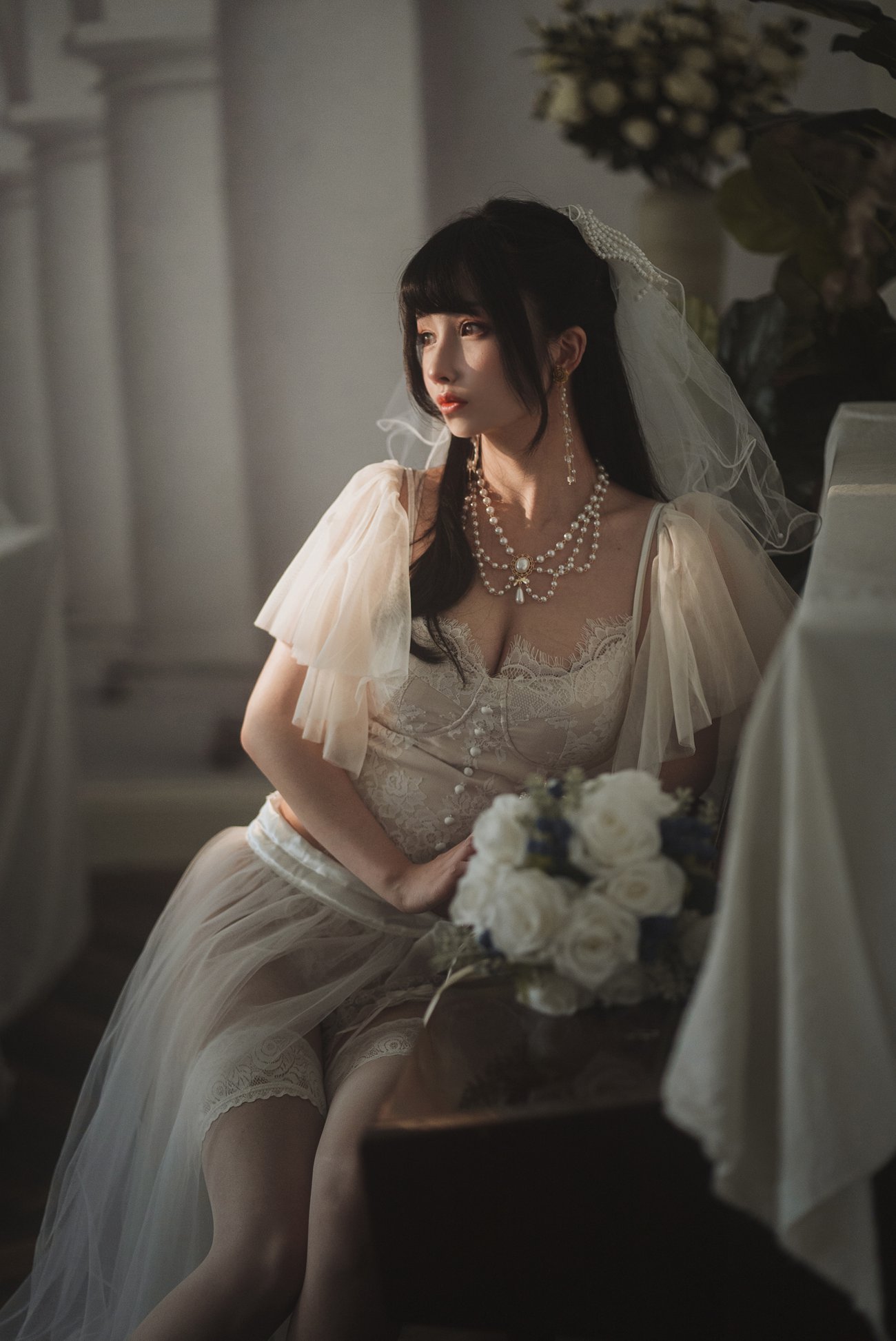 图片[15]-rioko凉凉子 – 透明婚纱[21P] – 速更版-美库