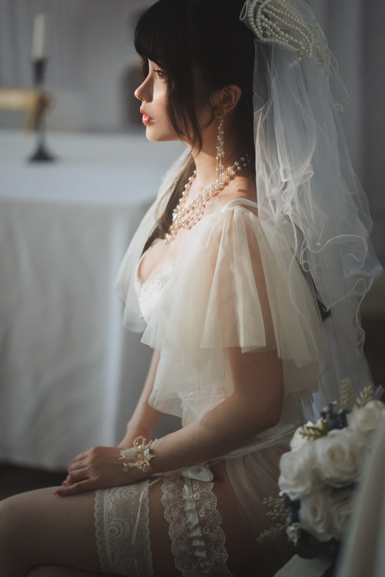 图片[20]-rioko凉凉子 – 透明婚纱[21P] – 速更版-美库