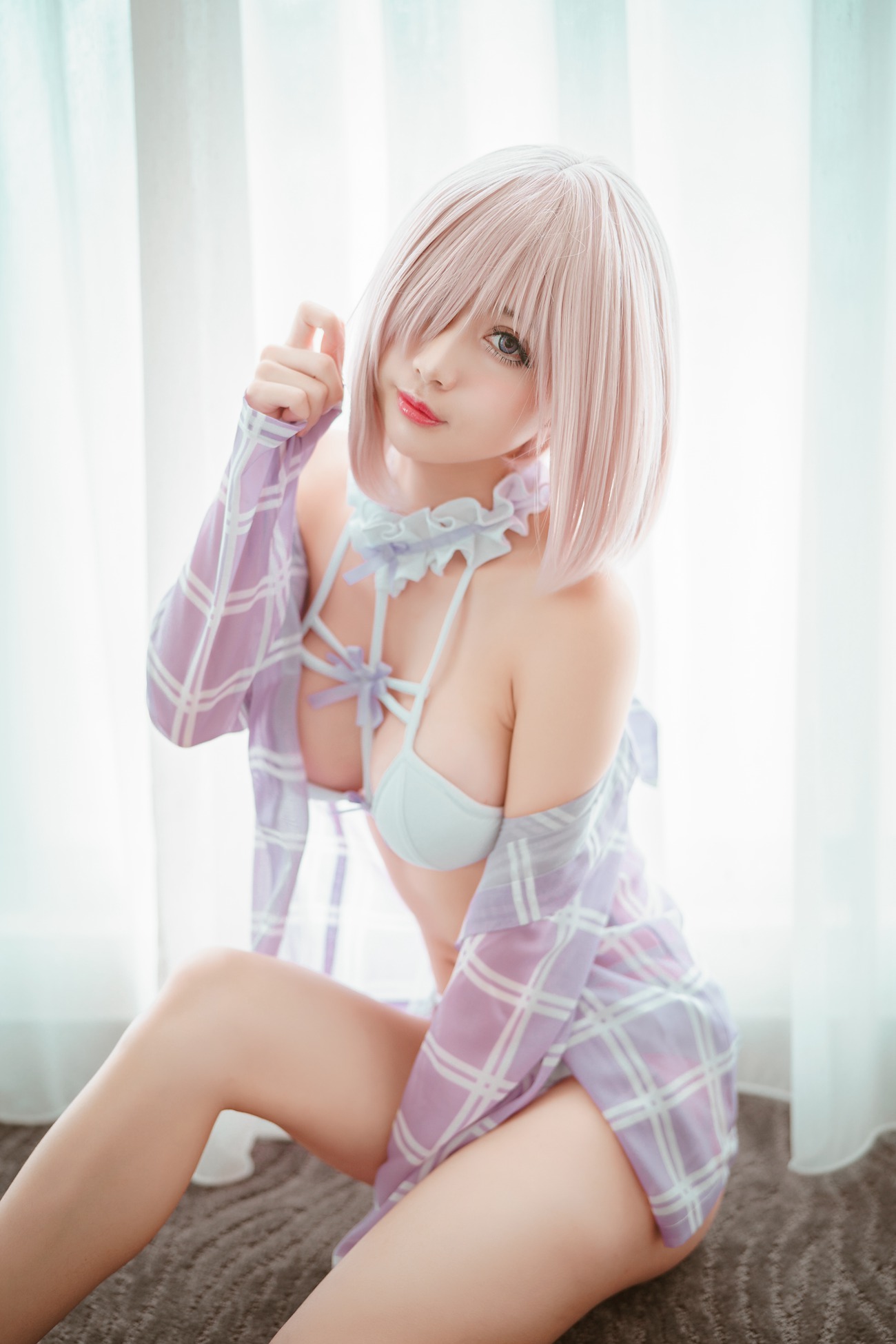 图片[14]-[沖田凜花Rinka] Mash swimming suit ver (Fate Grand Order)[13P] – 速更版-美库