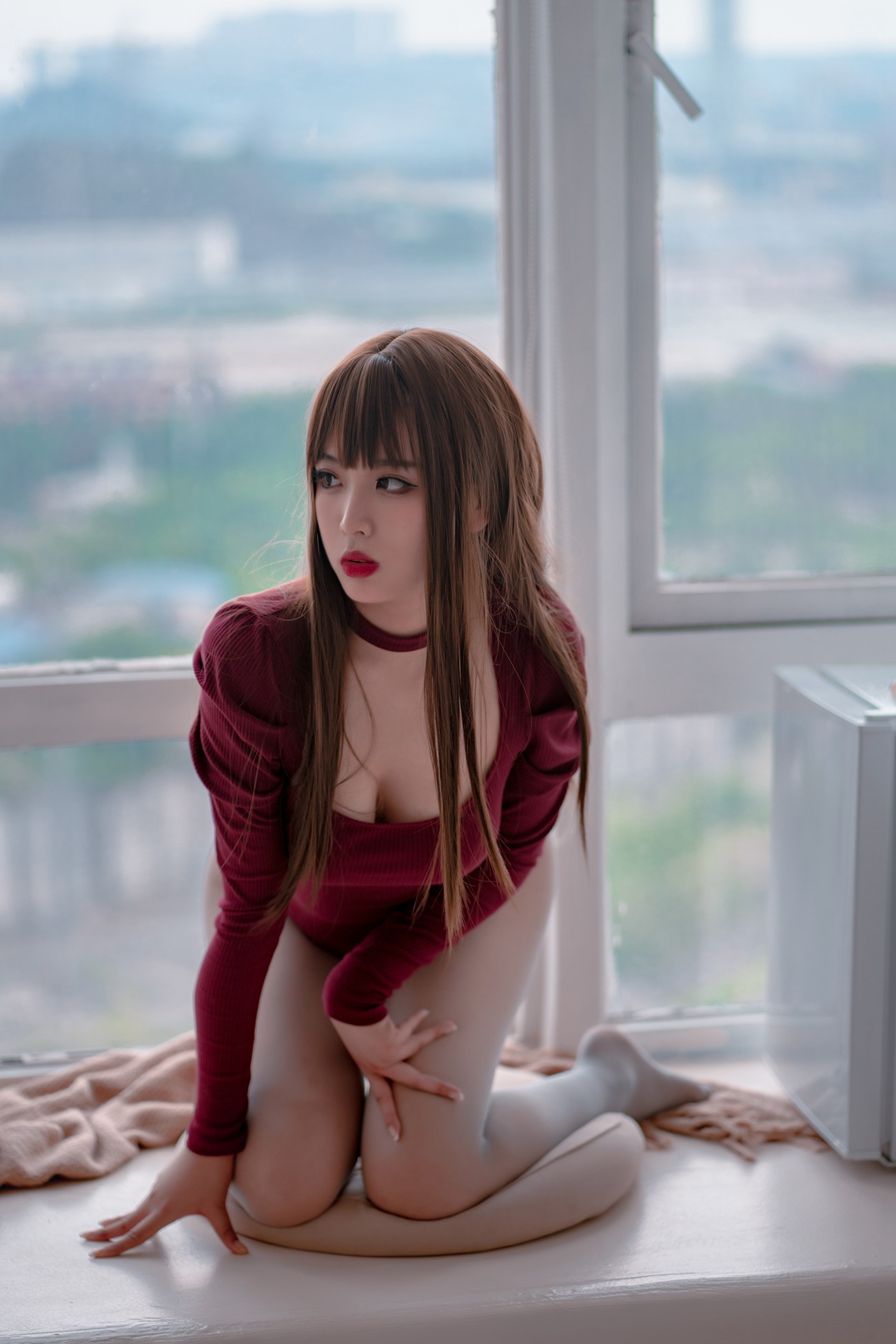 图片[9]-轩萧学姐 –  灰色五指袜 [79P] – 速更版-美库