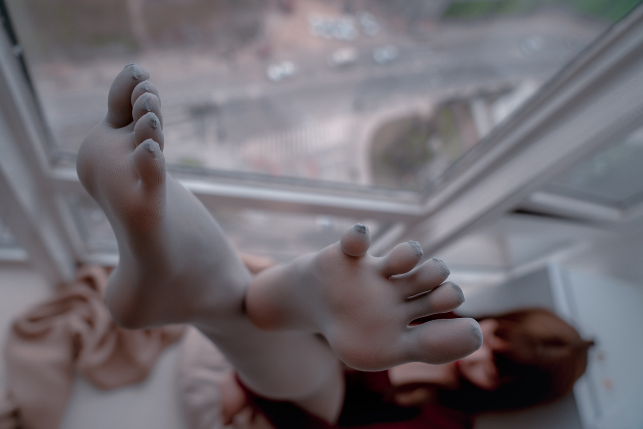 图片[61]-轩萧学姐 –  灰色五指袜 [79P] – 速更版-美库