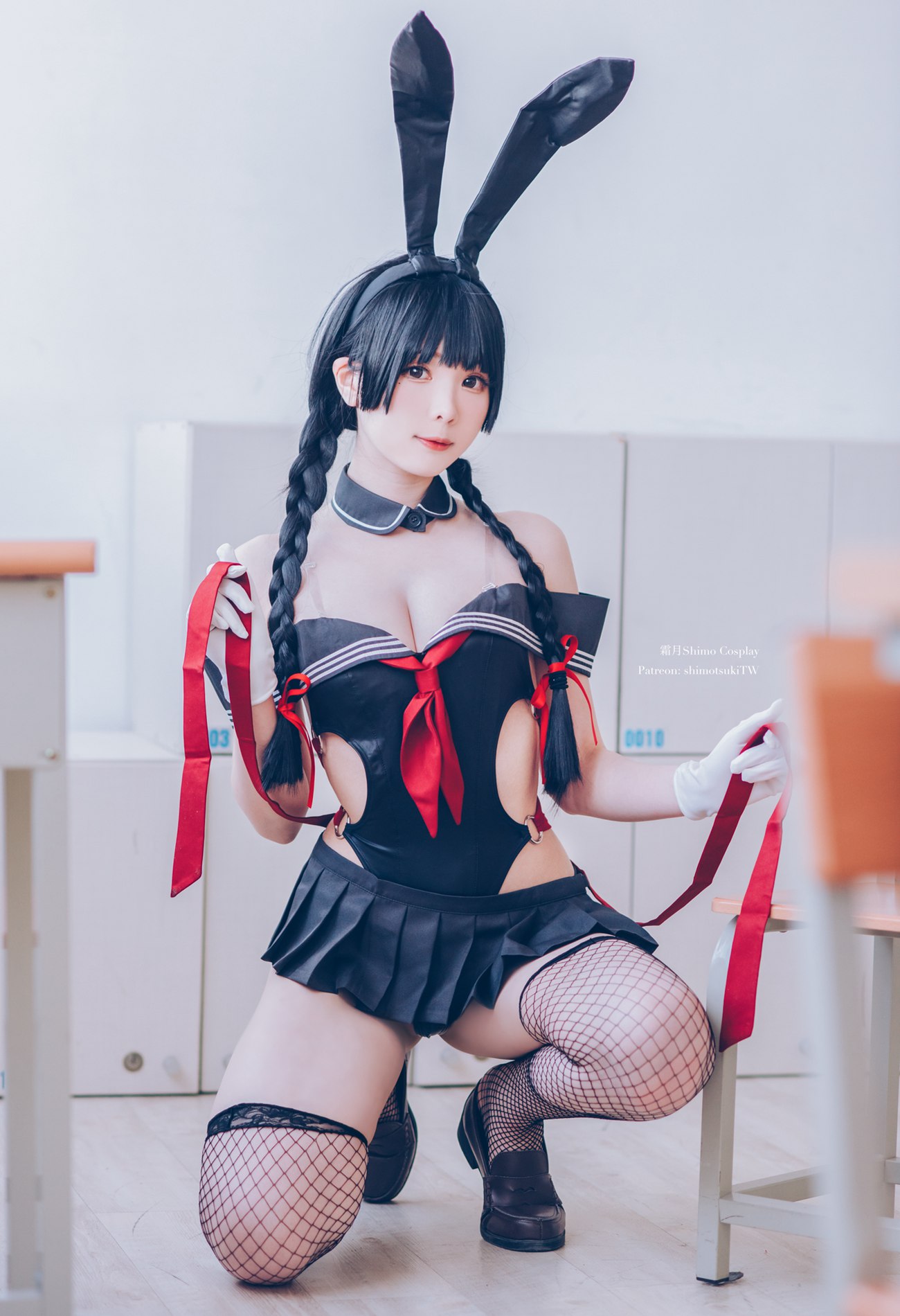 霜月shimo  卯月桃子 水手服兔女郎[19P] - 速更版-艺库