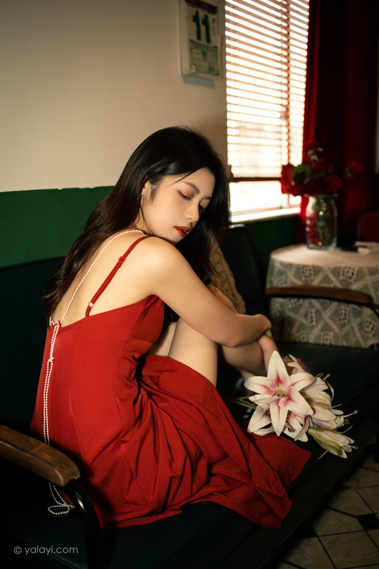 图片[16]-[YALAYI雅拉伊] 2021.10.20 No.853 回到过去 梓文 [42P] – 速更版-美库