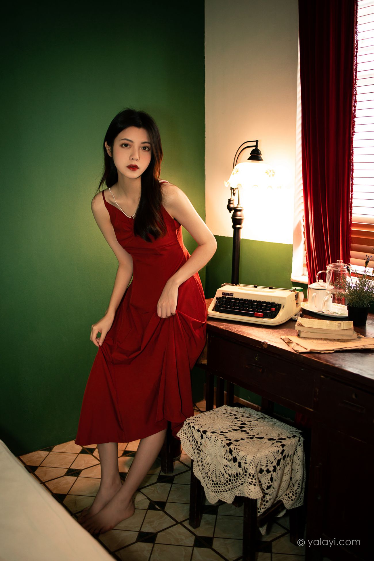 图片[29]-[YALAYI雅拉伊] 2021.10.20 No.853 回到过去 梓文 [42P] – 速更版-美库