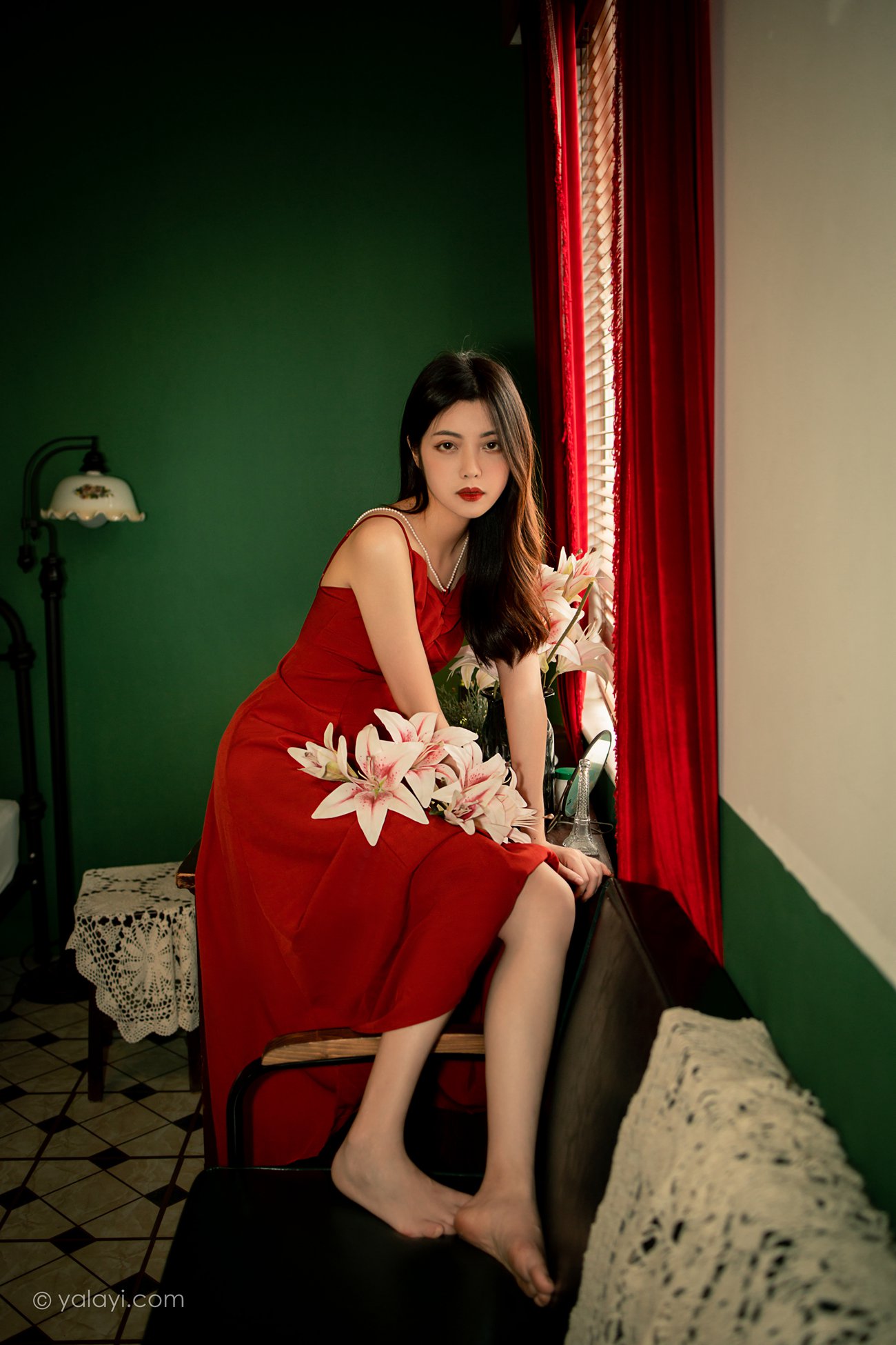 图片[34]-[YALAYI雅拉伊] 2021.10.20 No.853 回到过去 梓文 [42P] – 速更版-美库