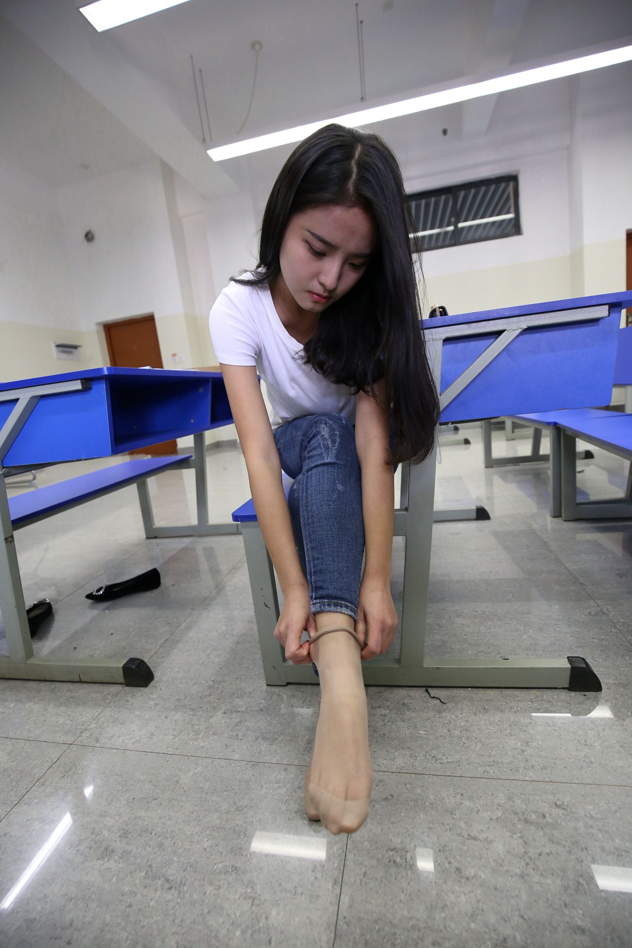 图片[25]-大西瓜爱牙膏-早期作品-S031 清纯2-牛仔裤 [263P] – 速更版-美库