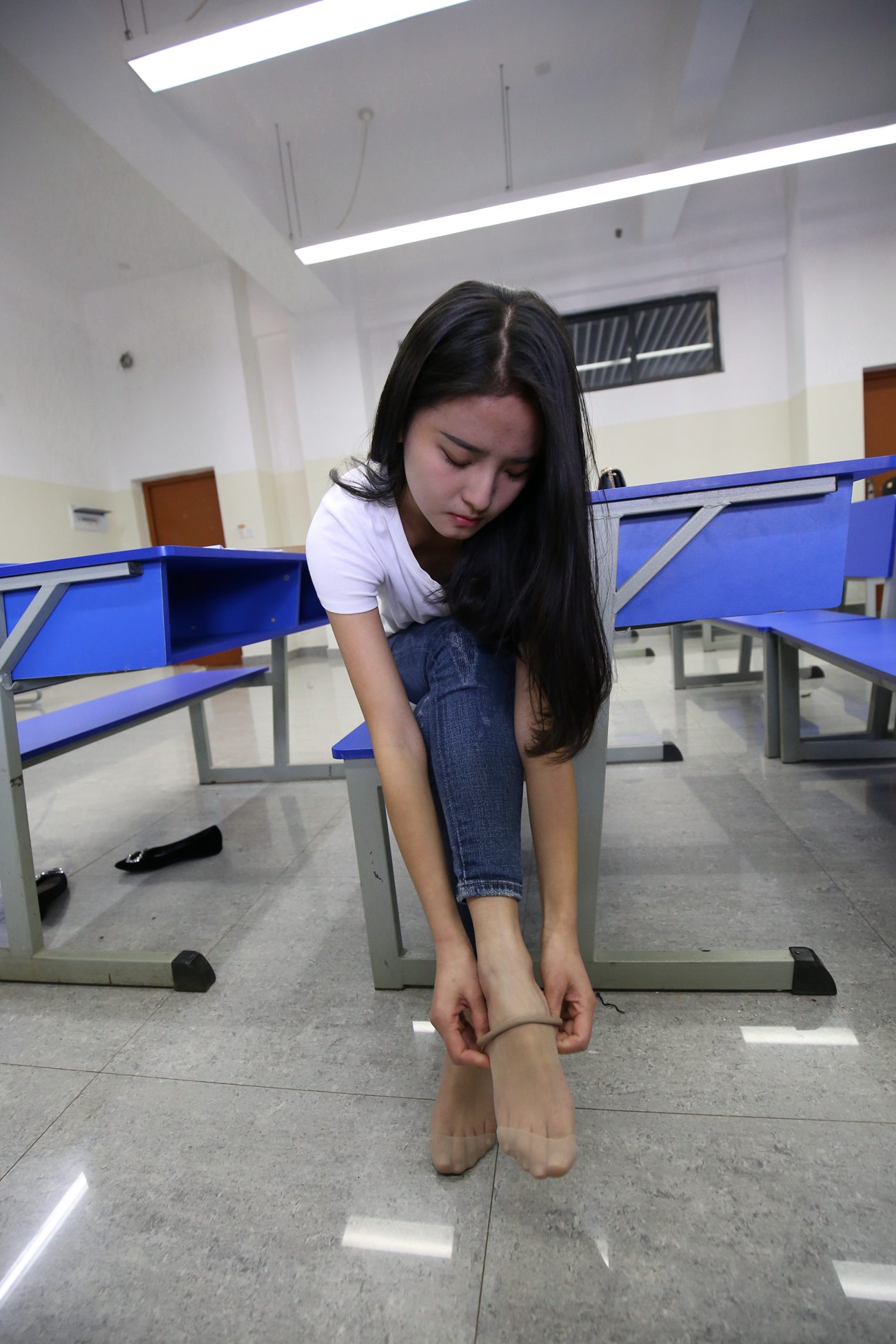 图片[30]-大西瓜爱牙膏-早期作品-S031 清纯2-牛仔裤 [263P] – 速更版-美库