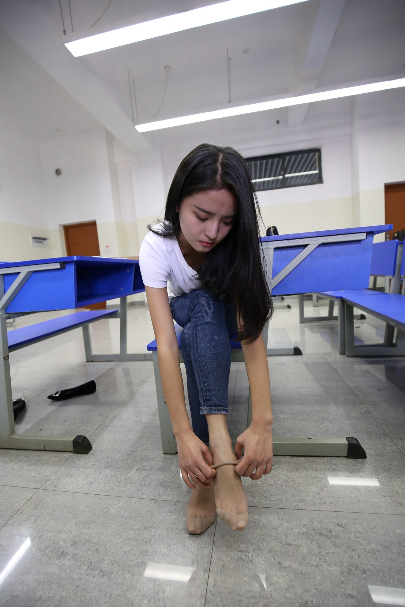 图片[31]-大西瓜爱牙膏-早期作品-S031 清纯2-牛仔裤 [263P] – 速更版-美库