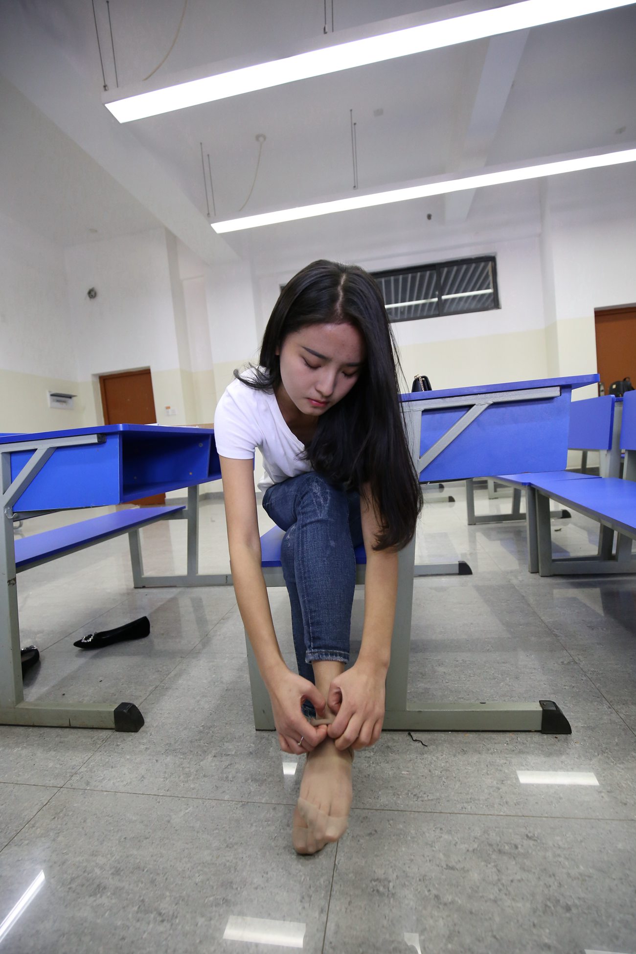 图片[32]-大西瓜爱牙膏-早期作品-S031 清纯2-牛仔裤 [263P] – 速更版-美库