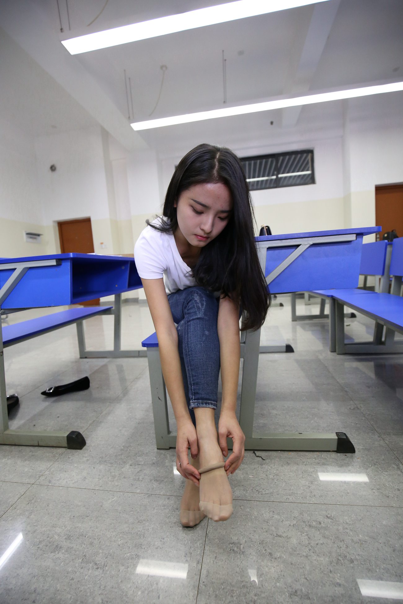 图片[33]-大西瓜爱牙膏-早期作品-S031 清纯2-牛仔裤 [263P] – 速更版-美库