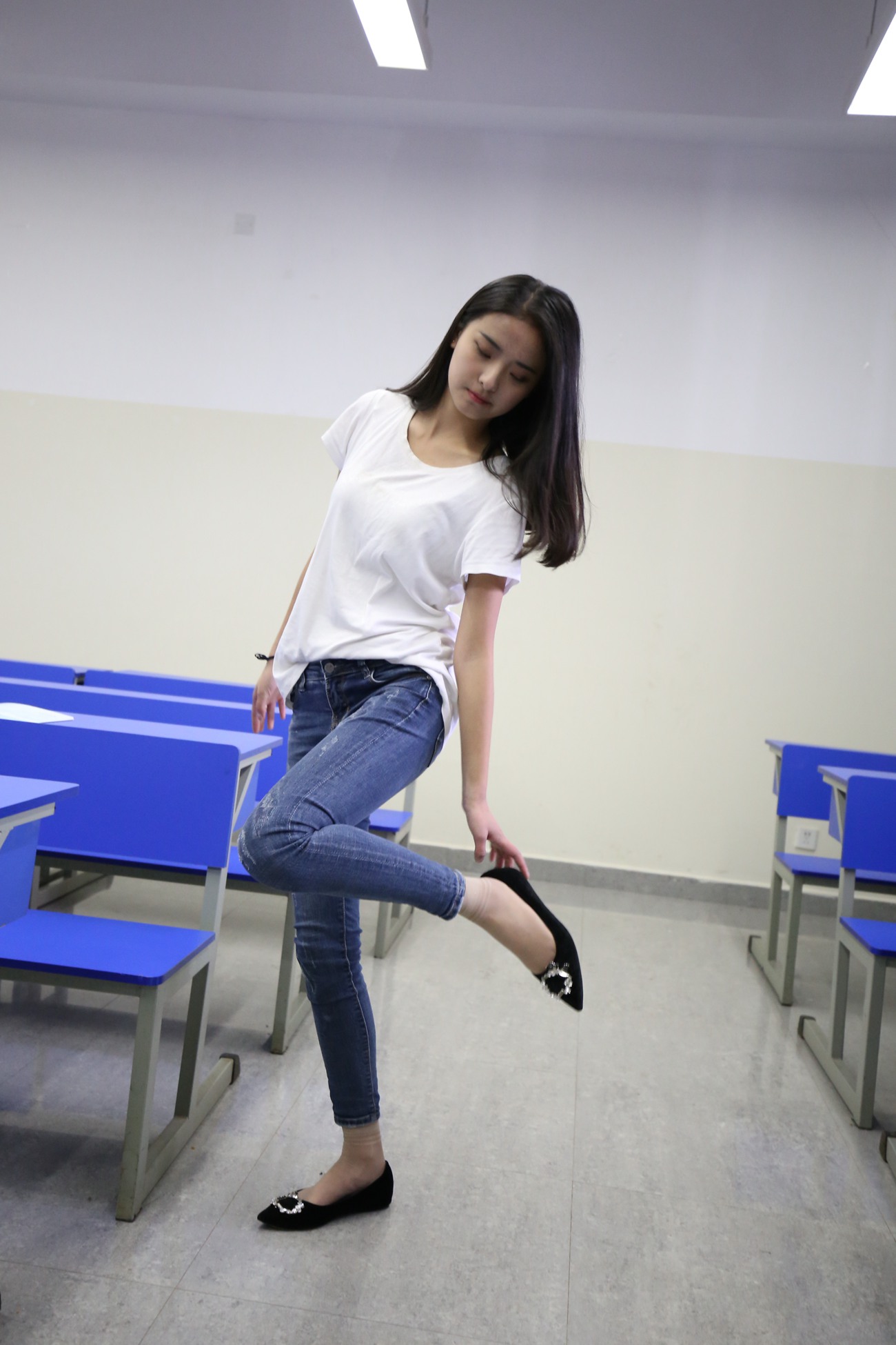 图片[231]-大西瓜爱牙膏-早期作品-S031 清纯2-牛仔裤 [263P] – 速更版-美库