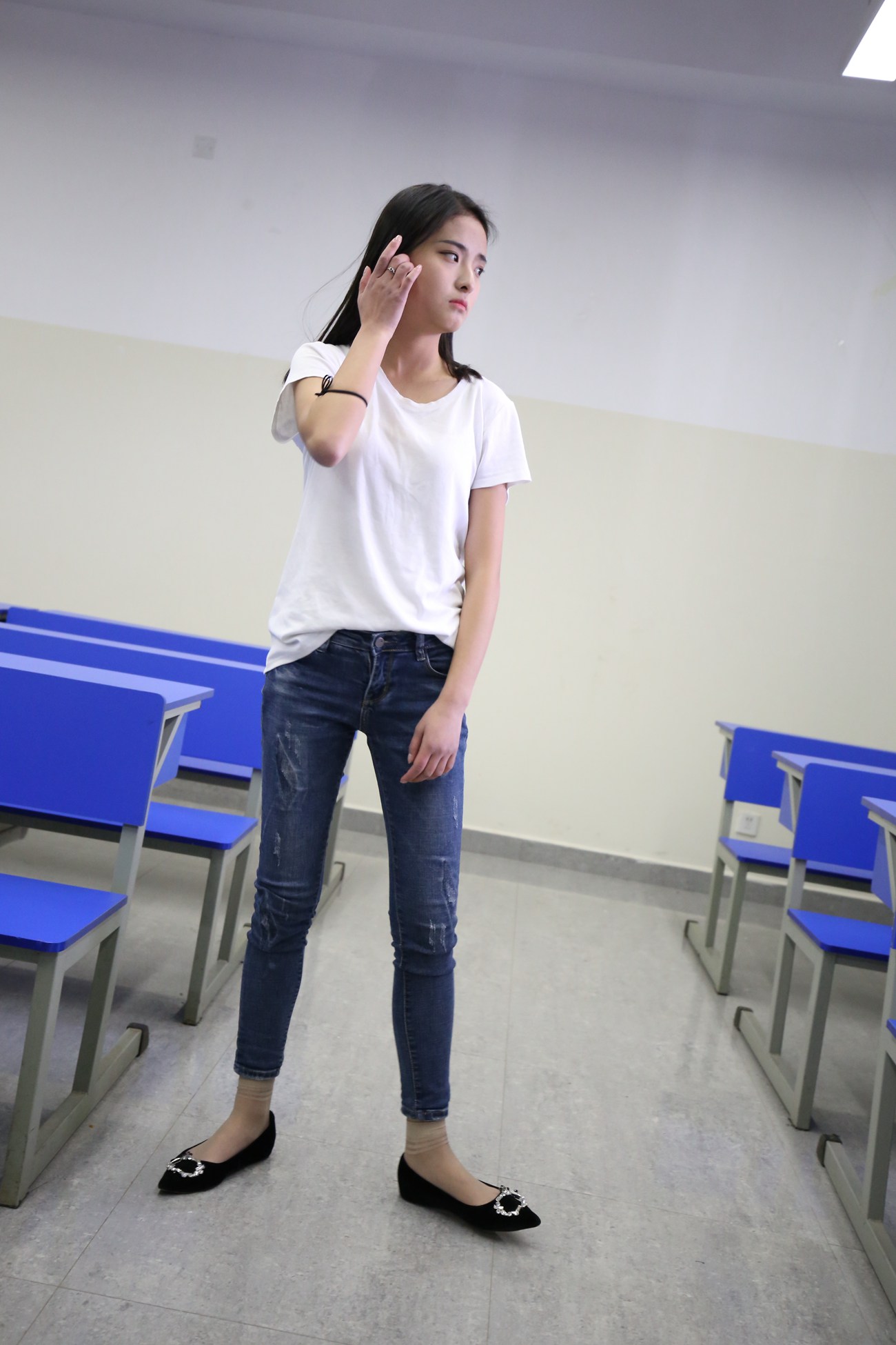 图片[246]-大西瓜爱牙膏-早期作品-S031 清纯2-牛仔裤 [263P] – 速更版-美库