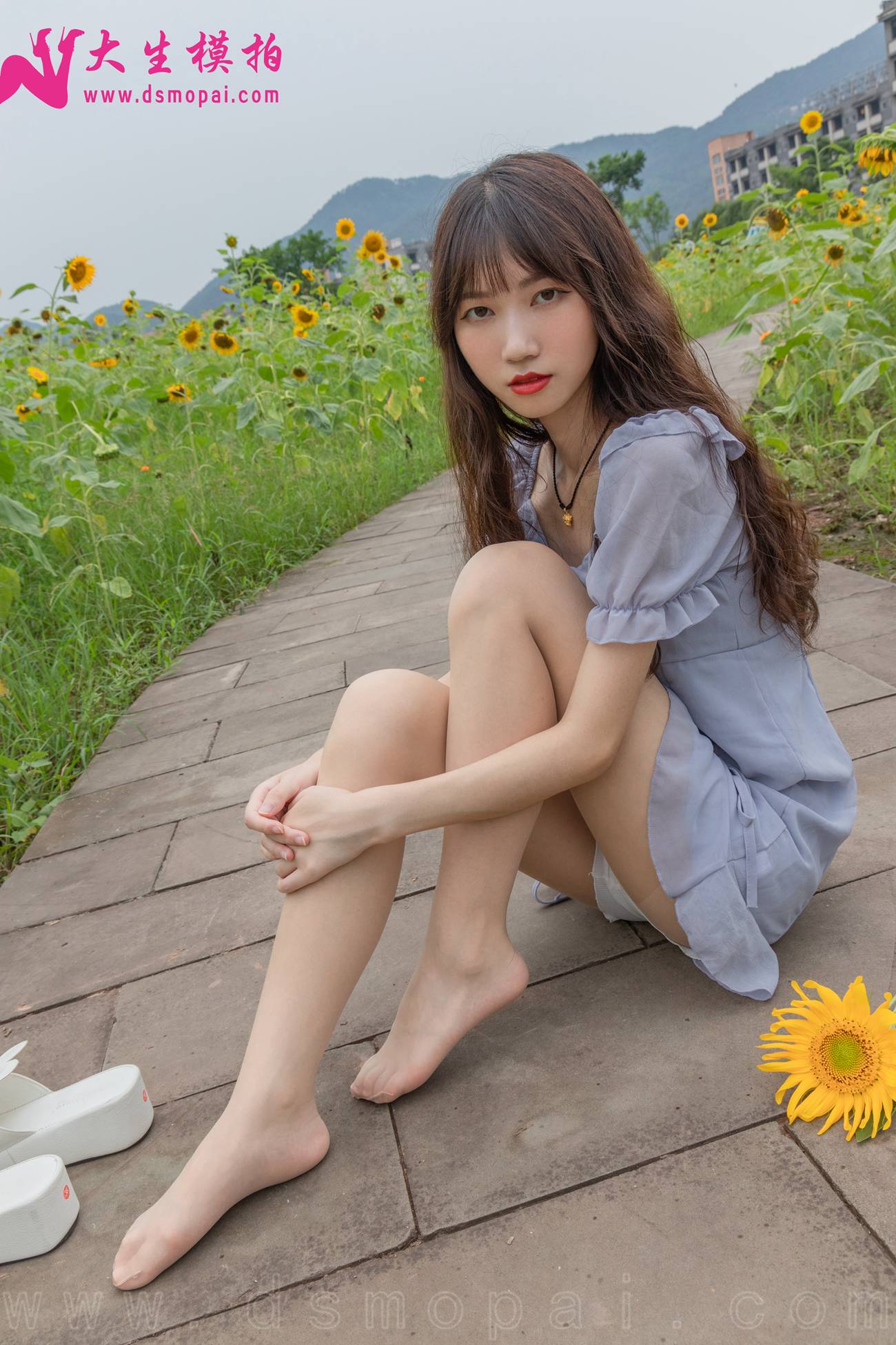 图片[7]-大生模拍 NO.240 婉欣 向日葵女孩[47P] – 速更版-美库