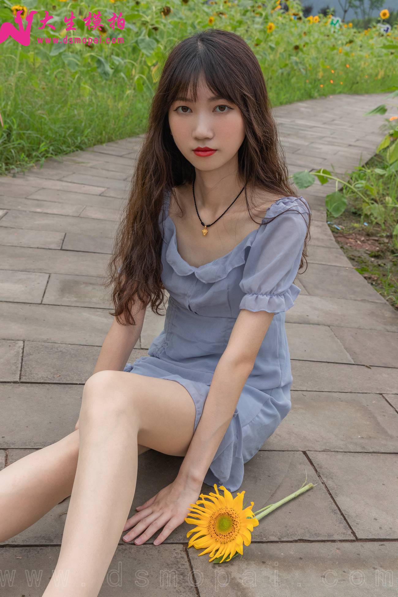 图片[10]-大生模拍 NO.240 婉欣 向日葵女孩[47P] – 速更版-美库