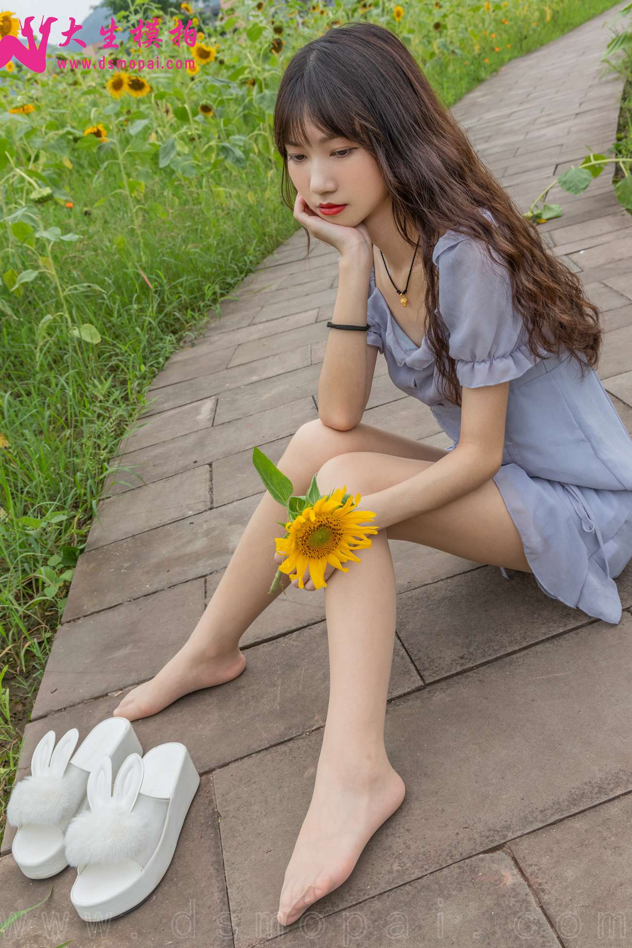 图片[22]-大生模拍 NO.240 婉欣 向日葵女孩[47P] – 速更版-美库
