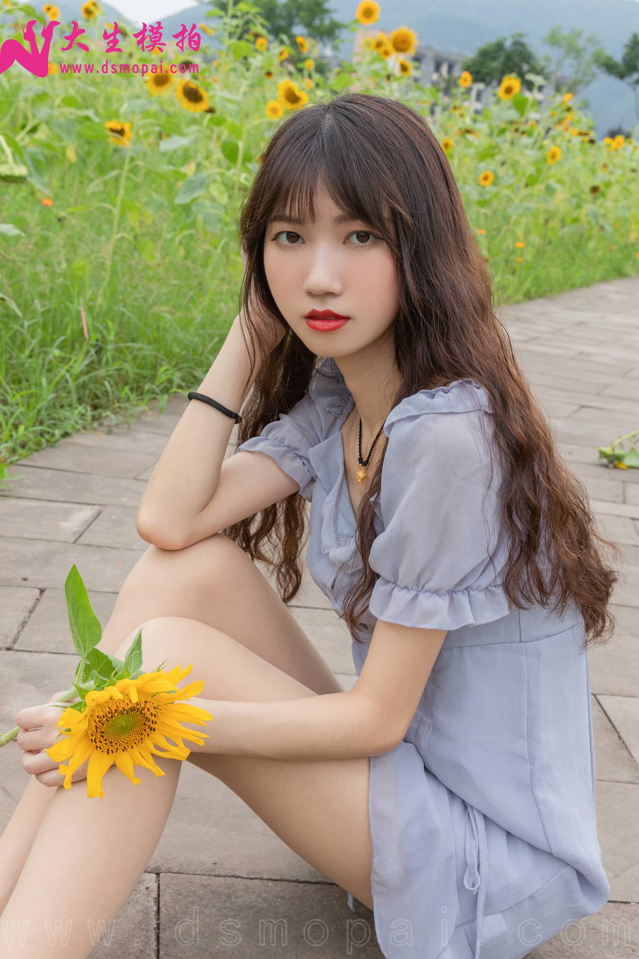 图片[24]-大生模拍 NO.240 婉欣 向日葵女孩[47P] – 速更版-美库