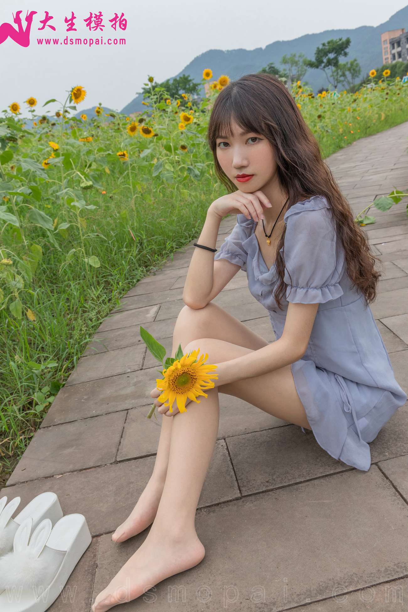 图片[25]-大生模拍 NO.240 婉欣 向日葵女孩[47P] – 速更版-美库