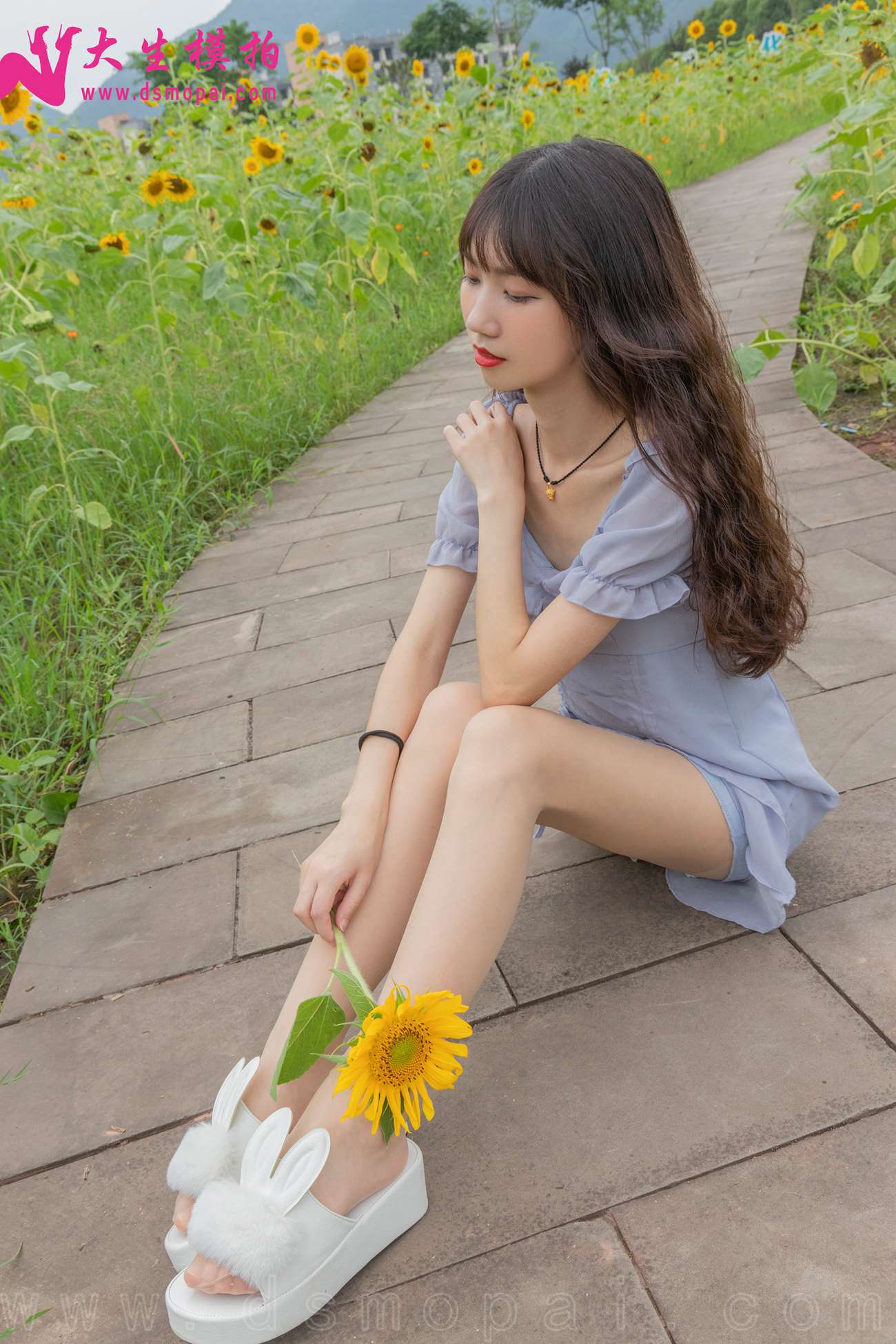 图片[29]-大生模拍 NO.240 婉欣 向日葵女孩[47P] – 速更版-美库