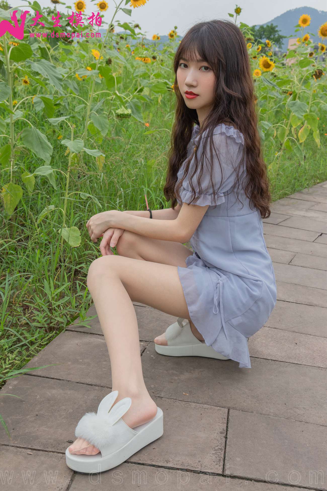 图片[39]-大生模拍 NO.240 婉欣 向日葵女孩[47P] – 速更版-美库