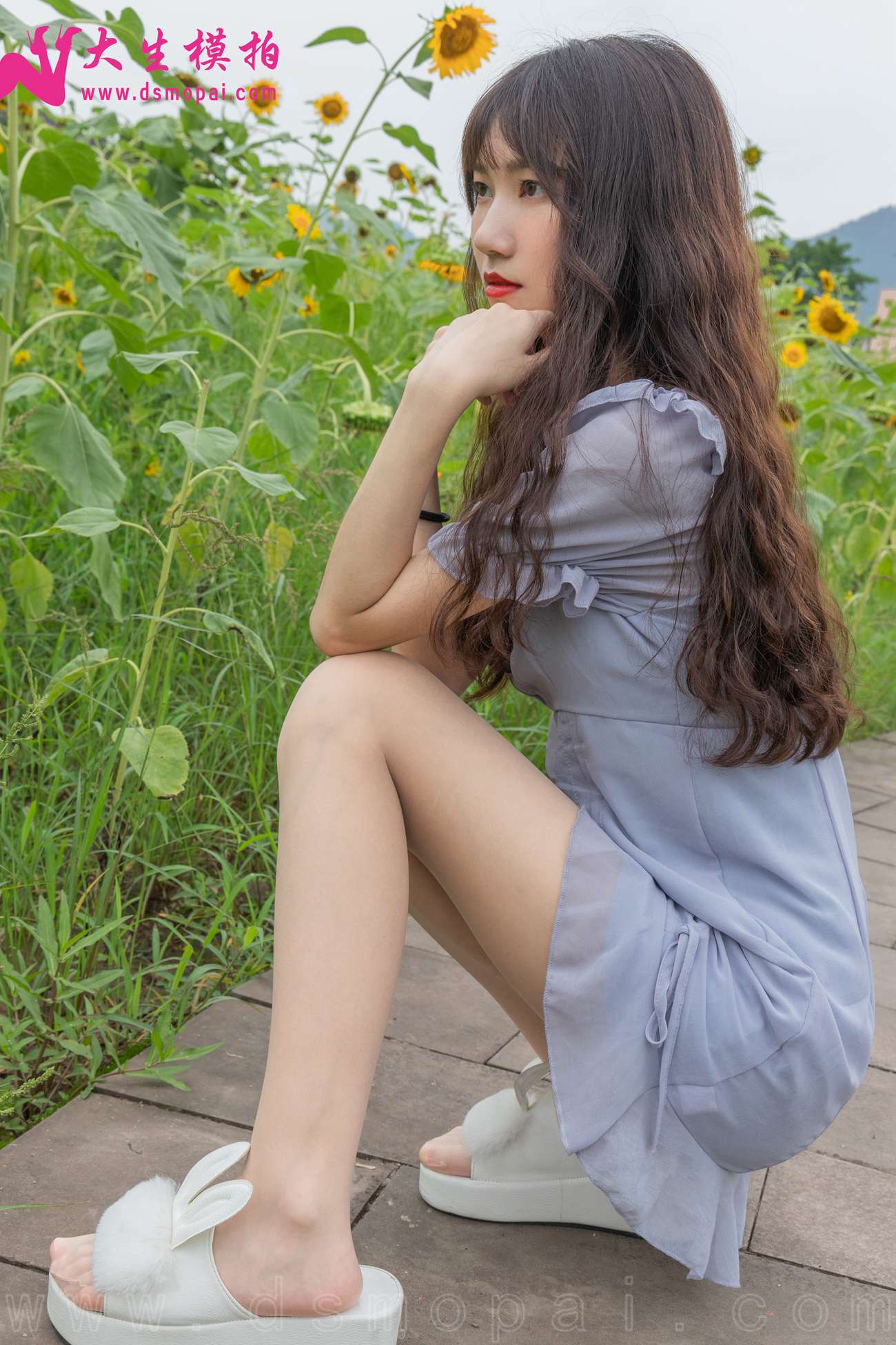 图片[40]-大生模拍 NO.240 婉欣 向日葵女孩[47P] – 速更版-美库