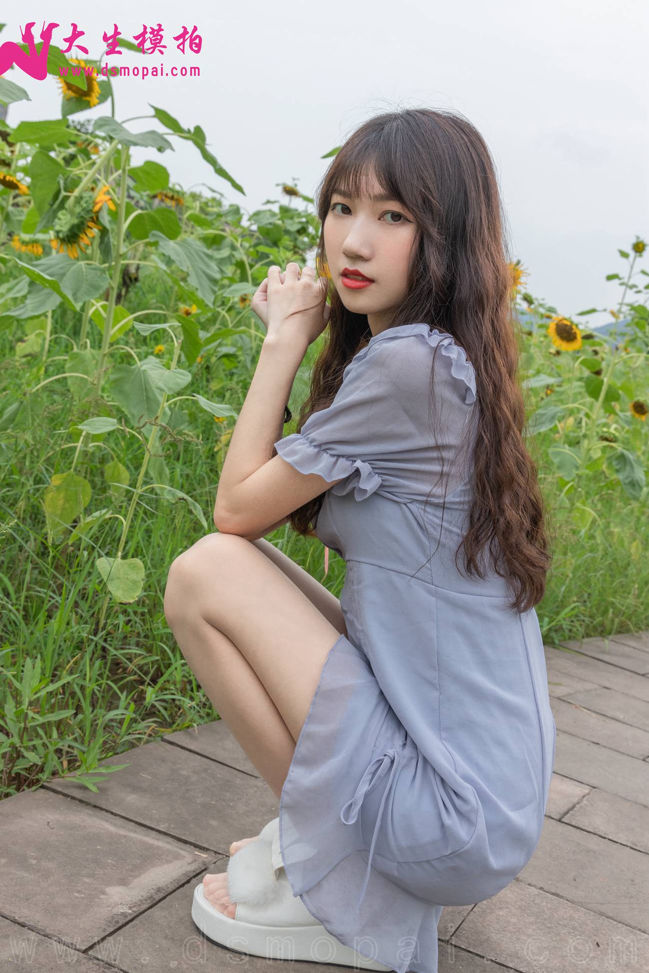 图片[42]-大生模拍 NO.240 婉欣 向日葵女孩[47P] – 速更版-美库