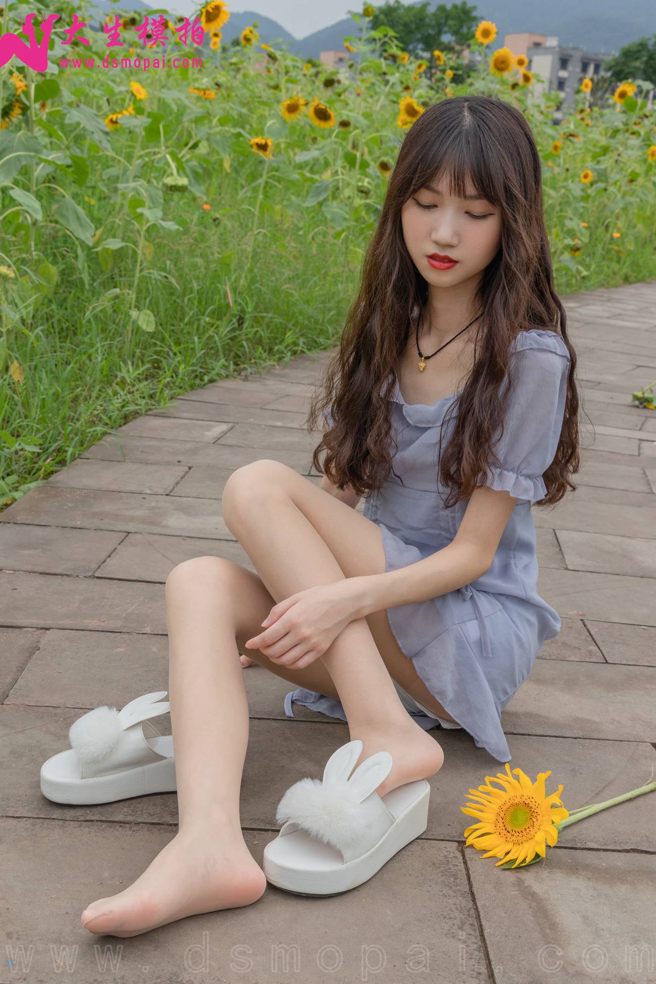 图片[46]-大生模拍 NO.240 婉欣 向日葵女孩[47P] – 速更版-美库