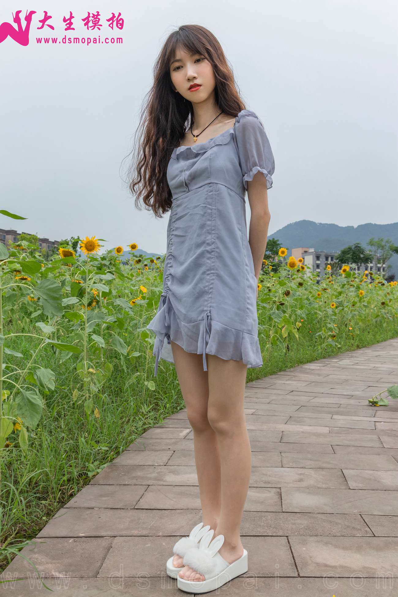 图片[45]-大生模拍 NO.240 婉欣 向日葵女孩[47P] – 速更版-美库