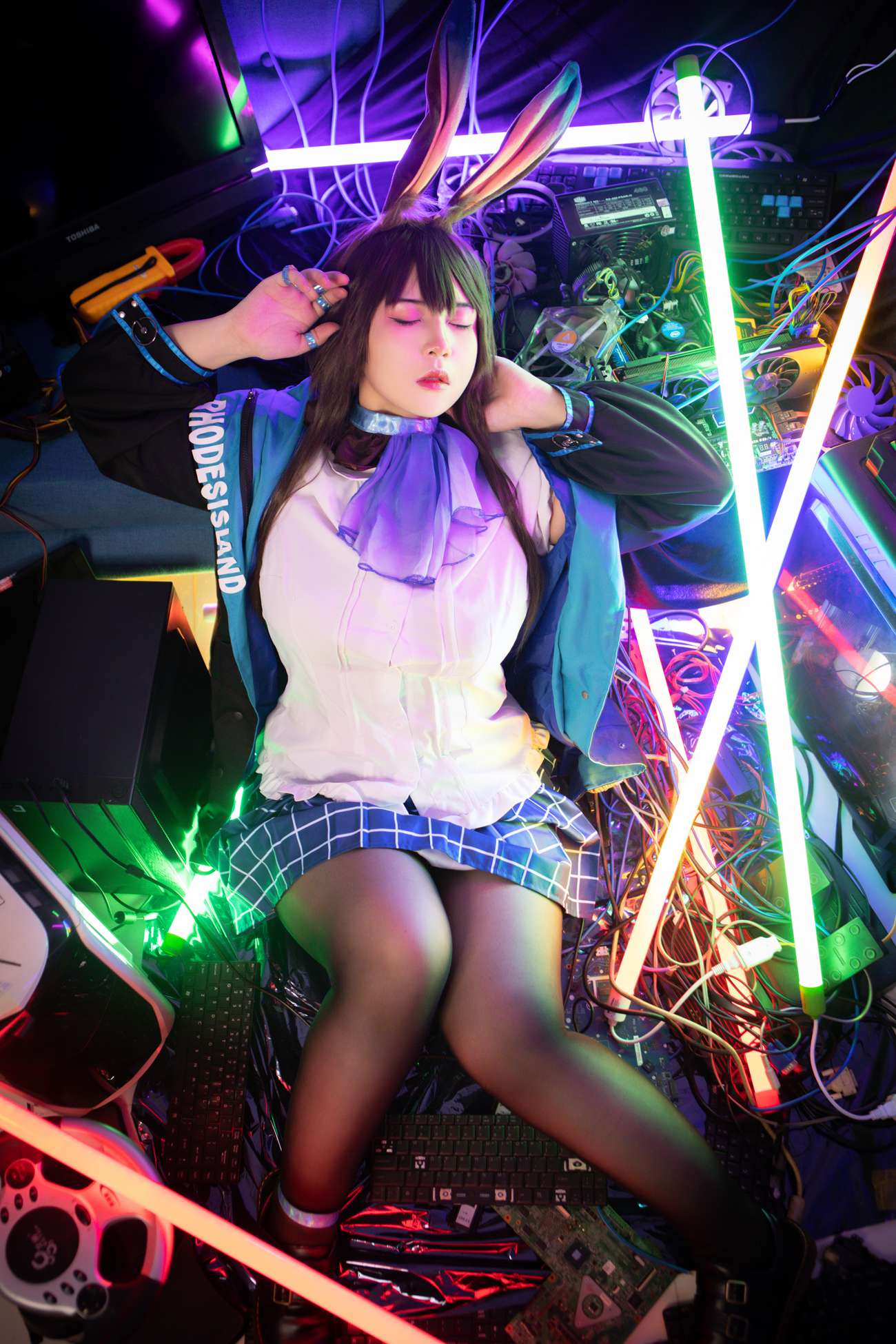 图片[7]-Uy Uy – Amiya (Arknights) [129P] – 速更版-美库